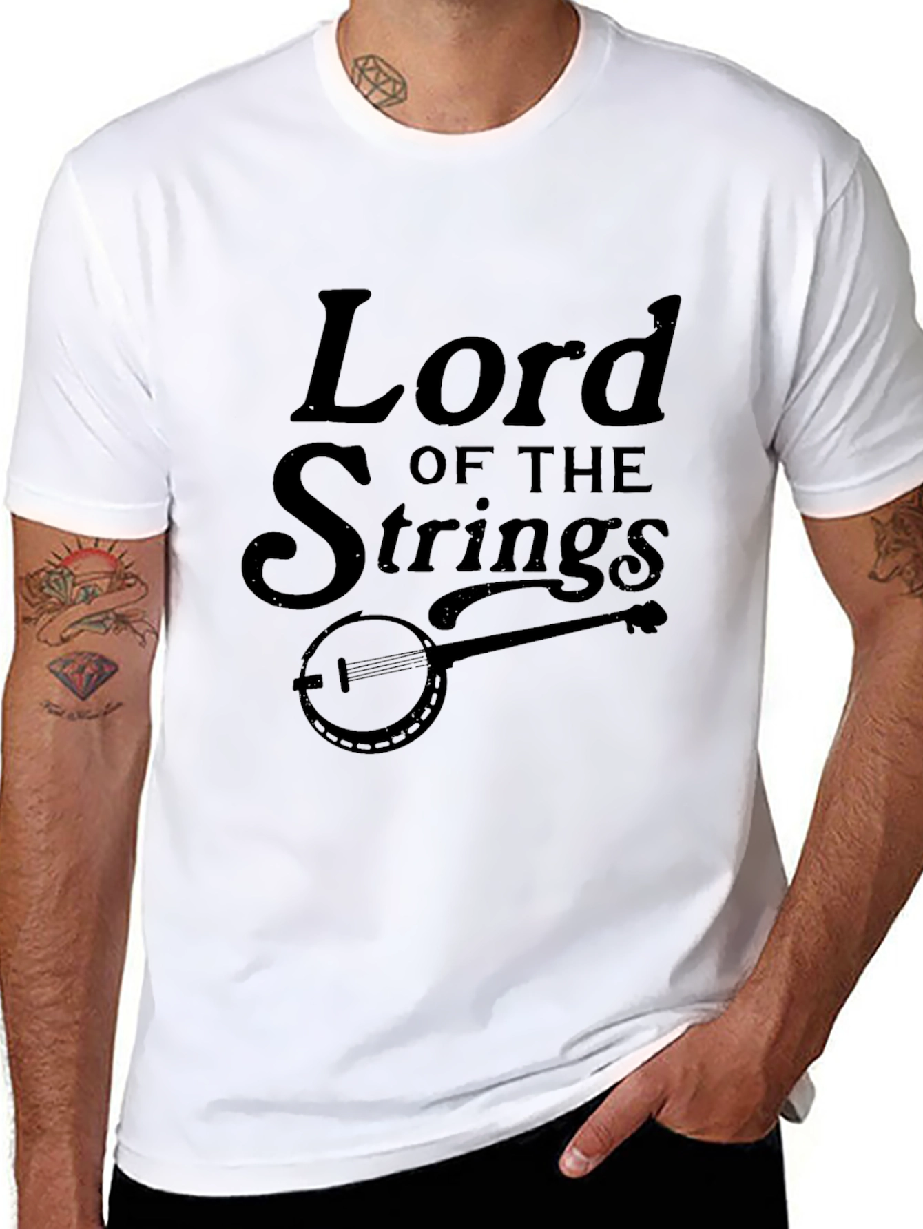Lord of the Strings Banjo T-Shirt