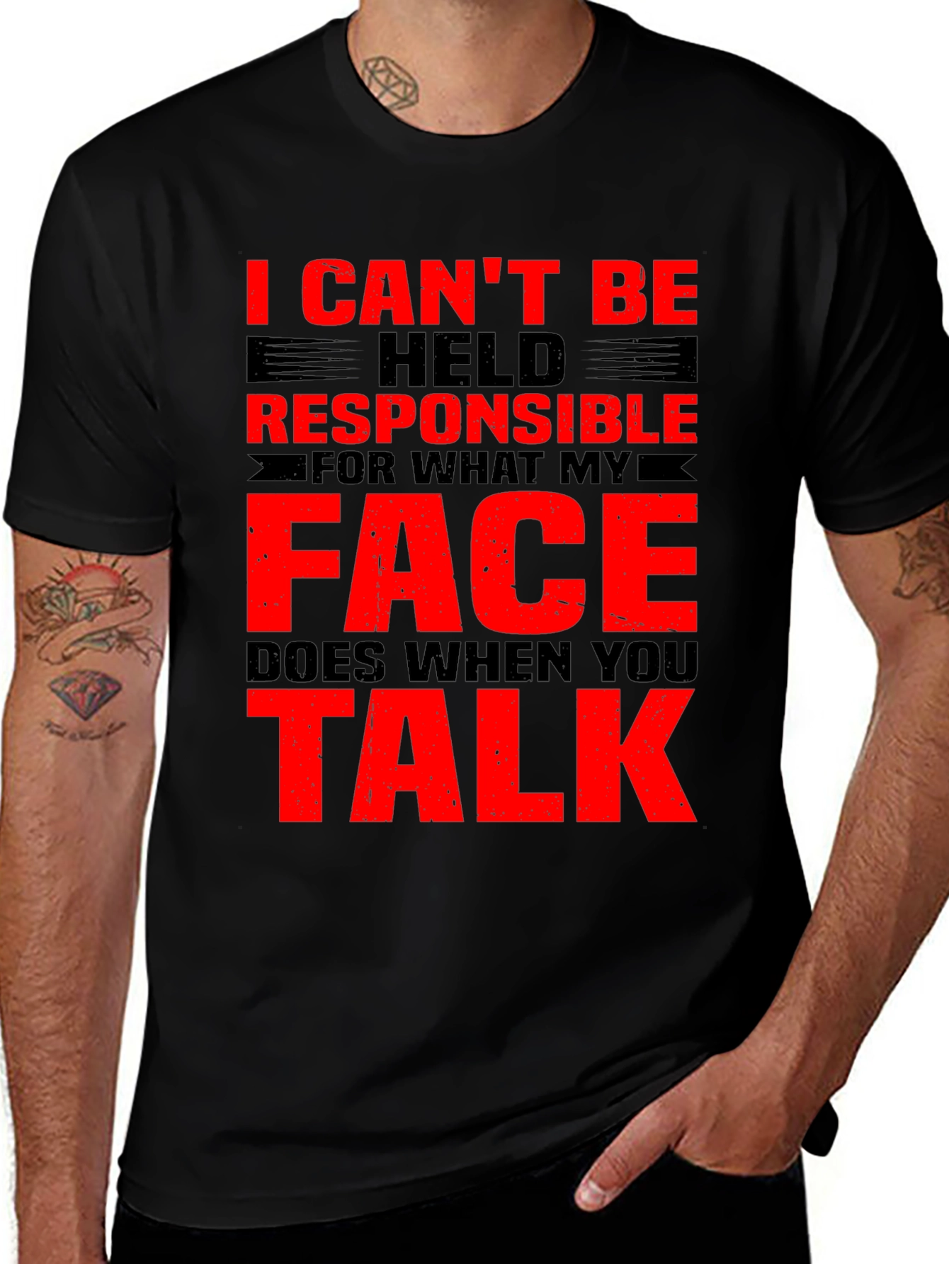 Funny Graphic Tee: I Cant Be Held Responsible