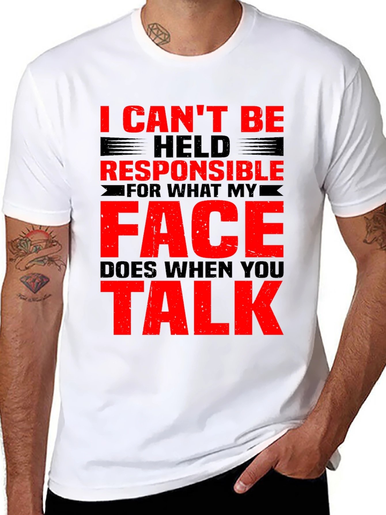 Funny Graphic Tee: I Cant Be Held Responsible