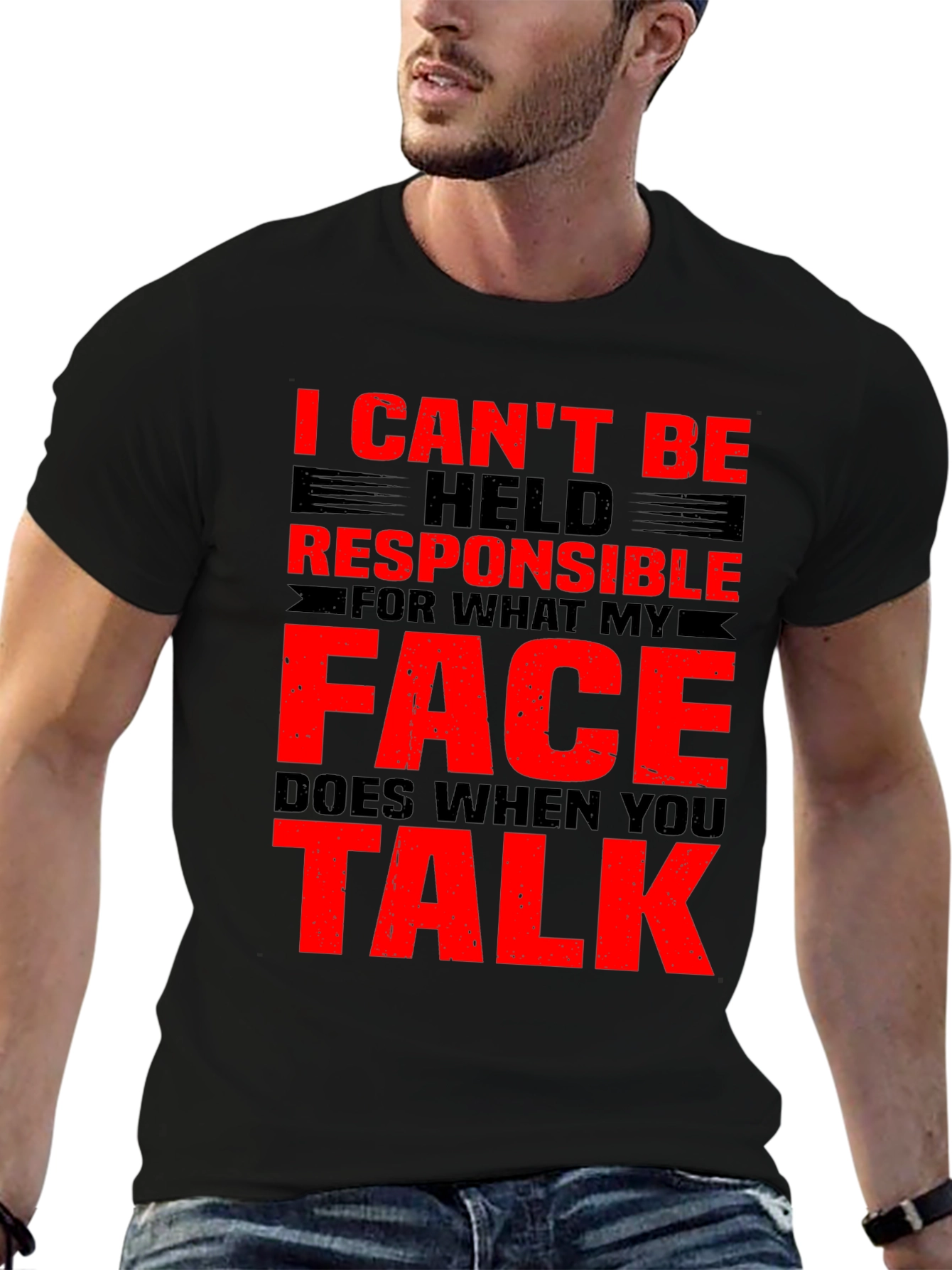 Funny Graphic Tee: I Cant Be Held Responsible