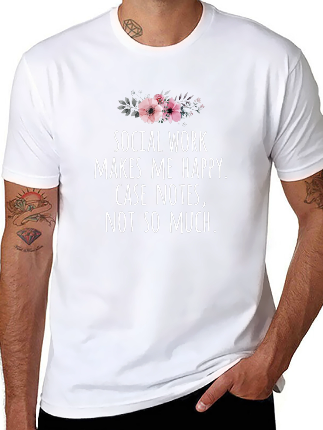 Social Work Makes Me Happy T-Shirt