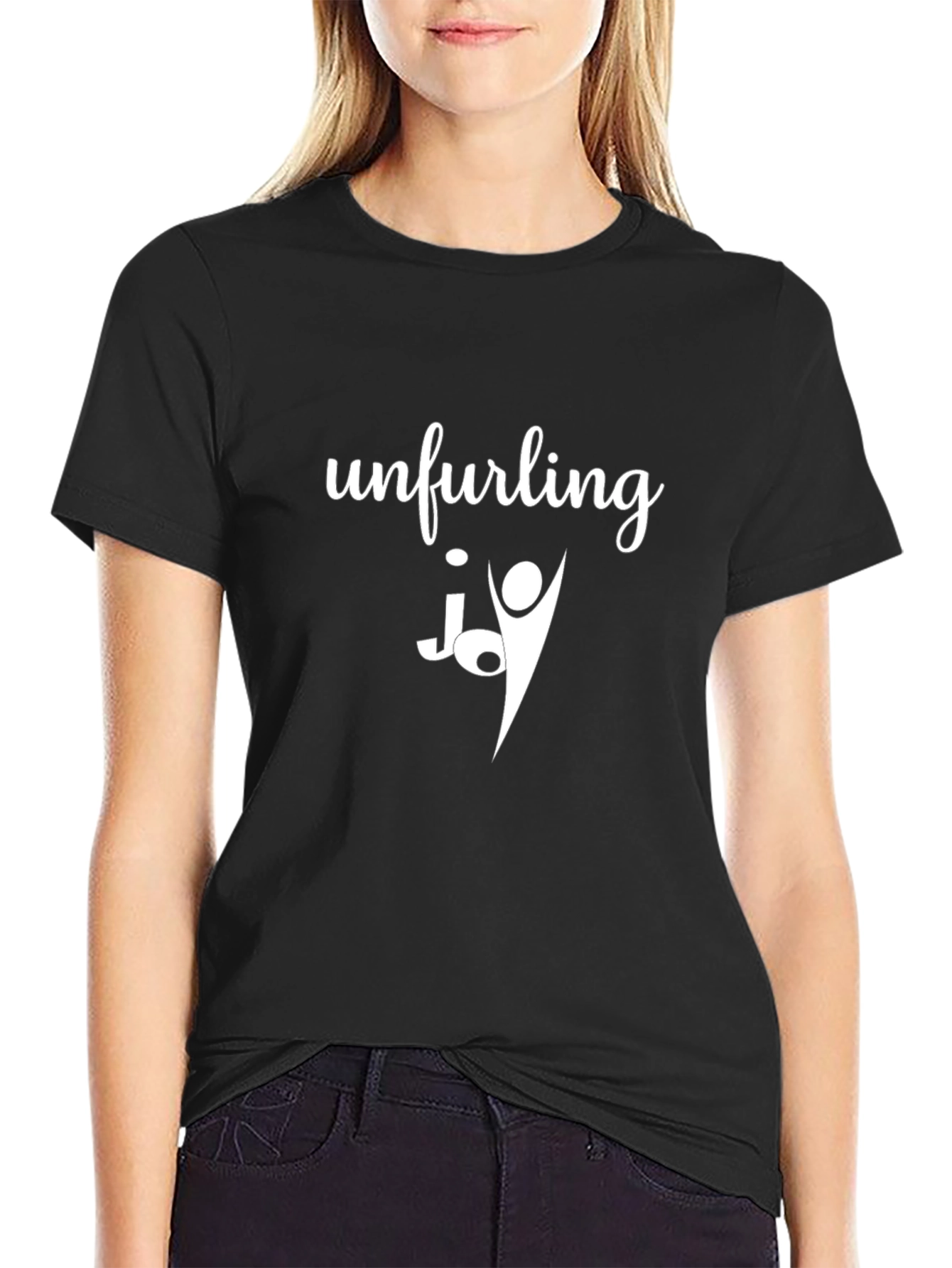 Unfurling Joy Graphic Tee - Soft & Stylish