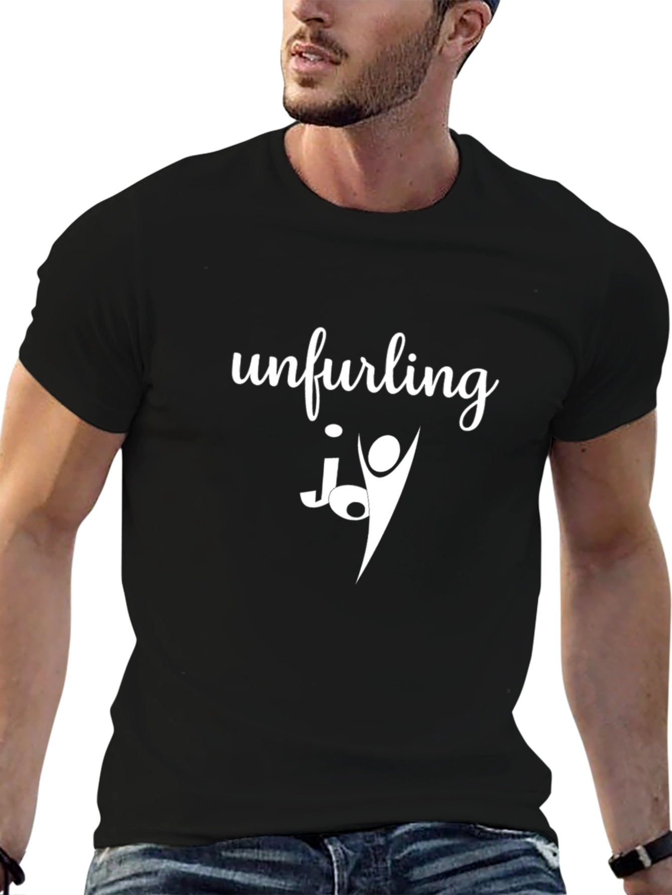 Unfurling Joy Graphic Tee - Soft & Stylish