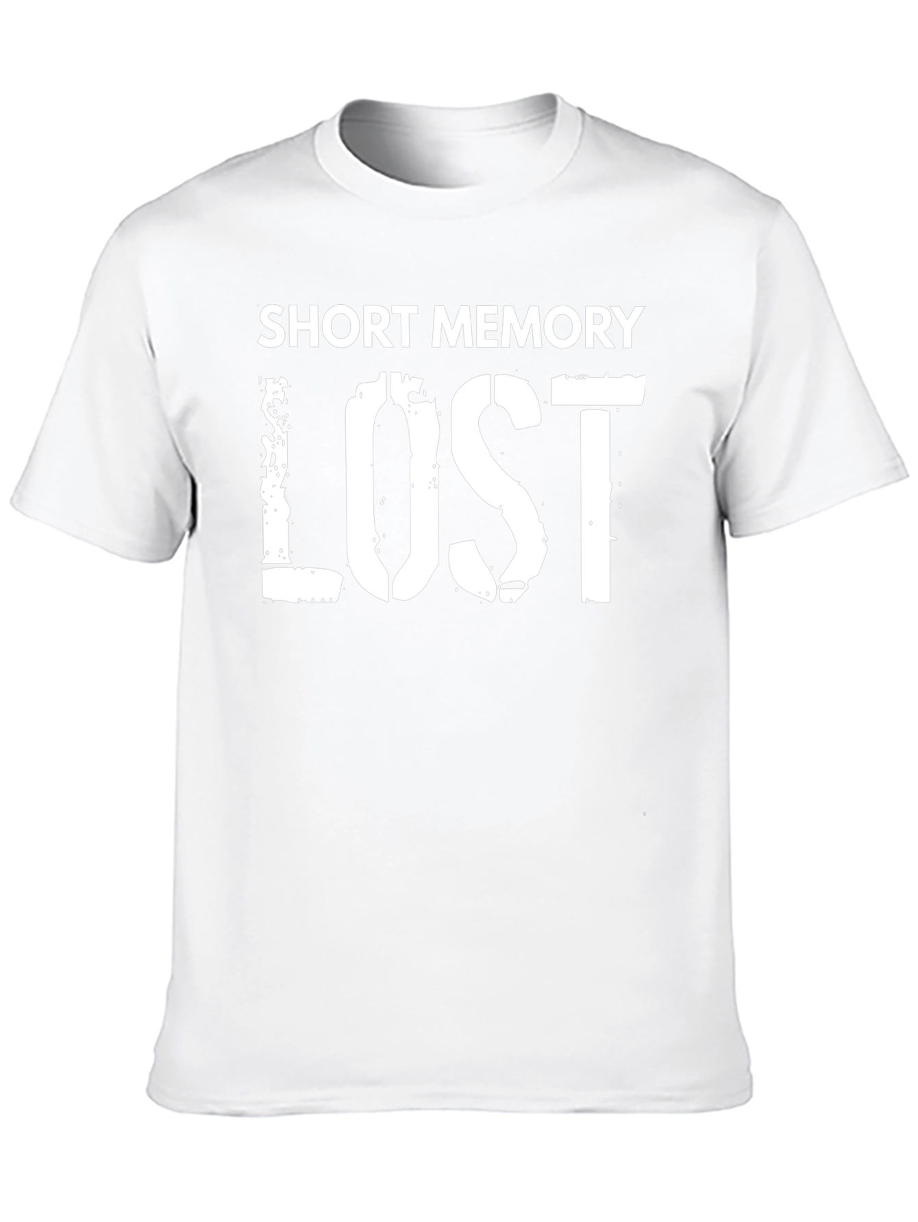 Short Memory Lost Graphic T-Shirt