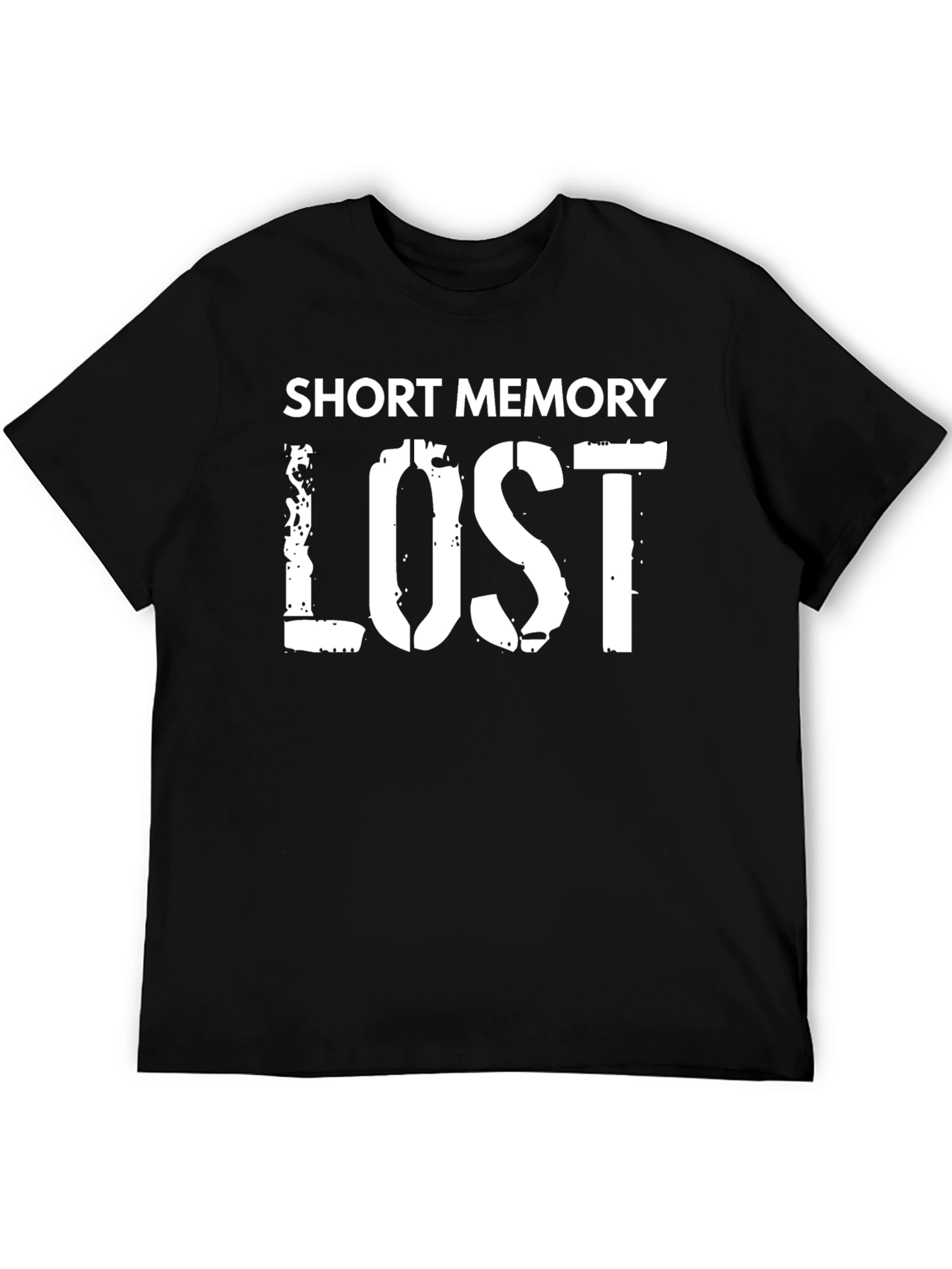 Short Memory Lost Graphic T-Shirt