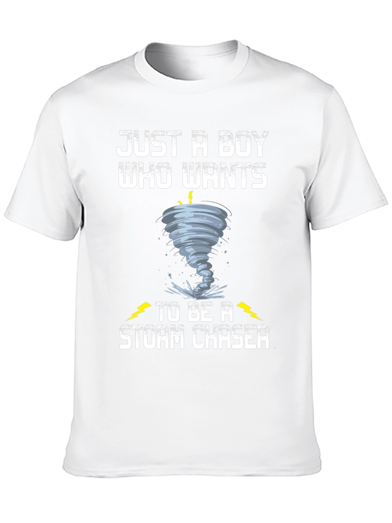Storm Chaser Boys T-Shirt - Tornado Design