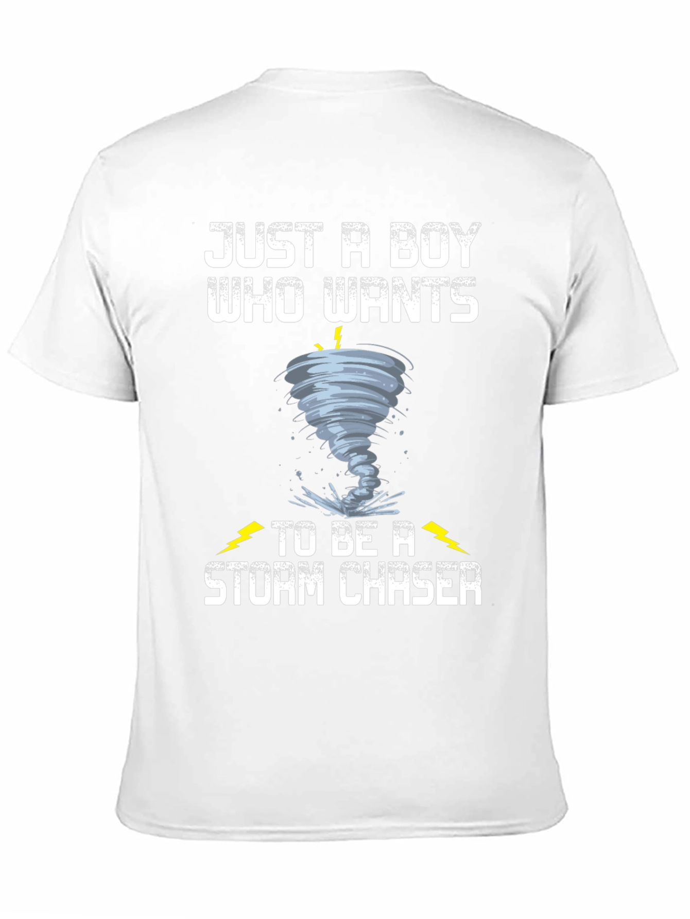 Storm Chaser Boys T-Shirt - Tornado Design