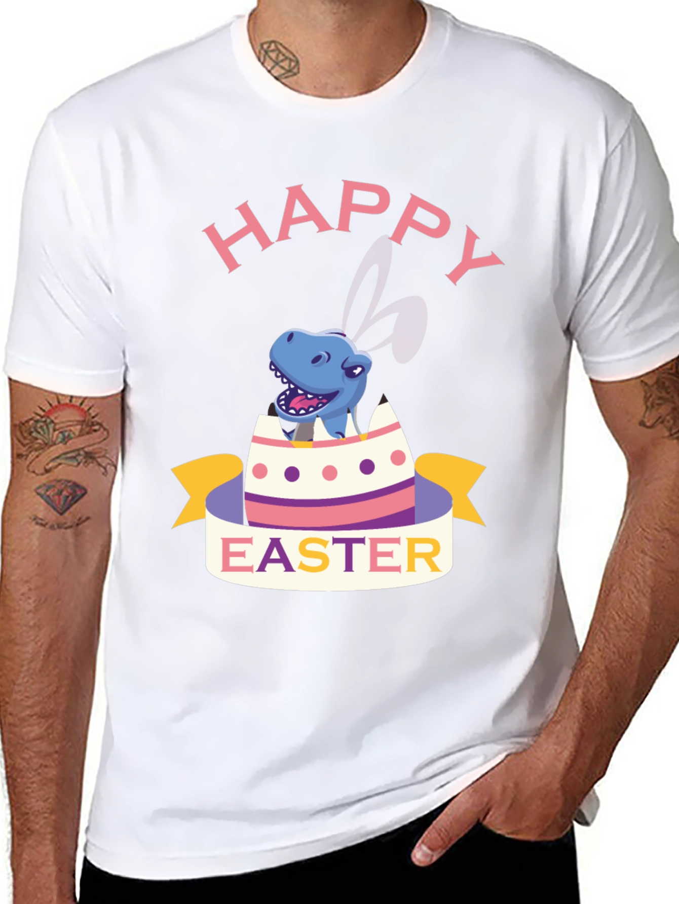 Happy Easter Dinosaur T-Shirt