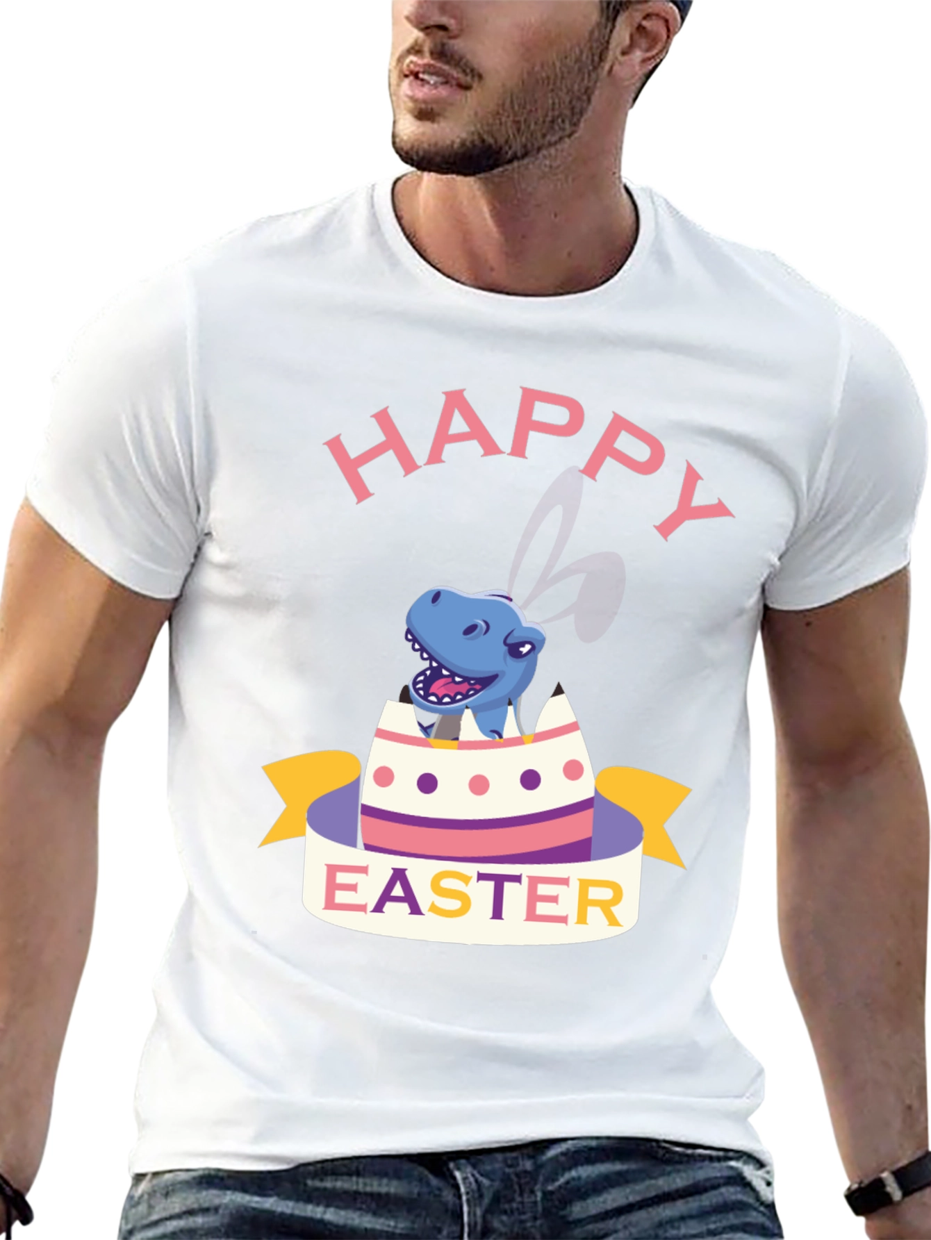 Happy Easter Dinosaur T-Shirt