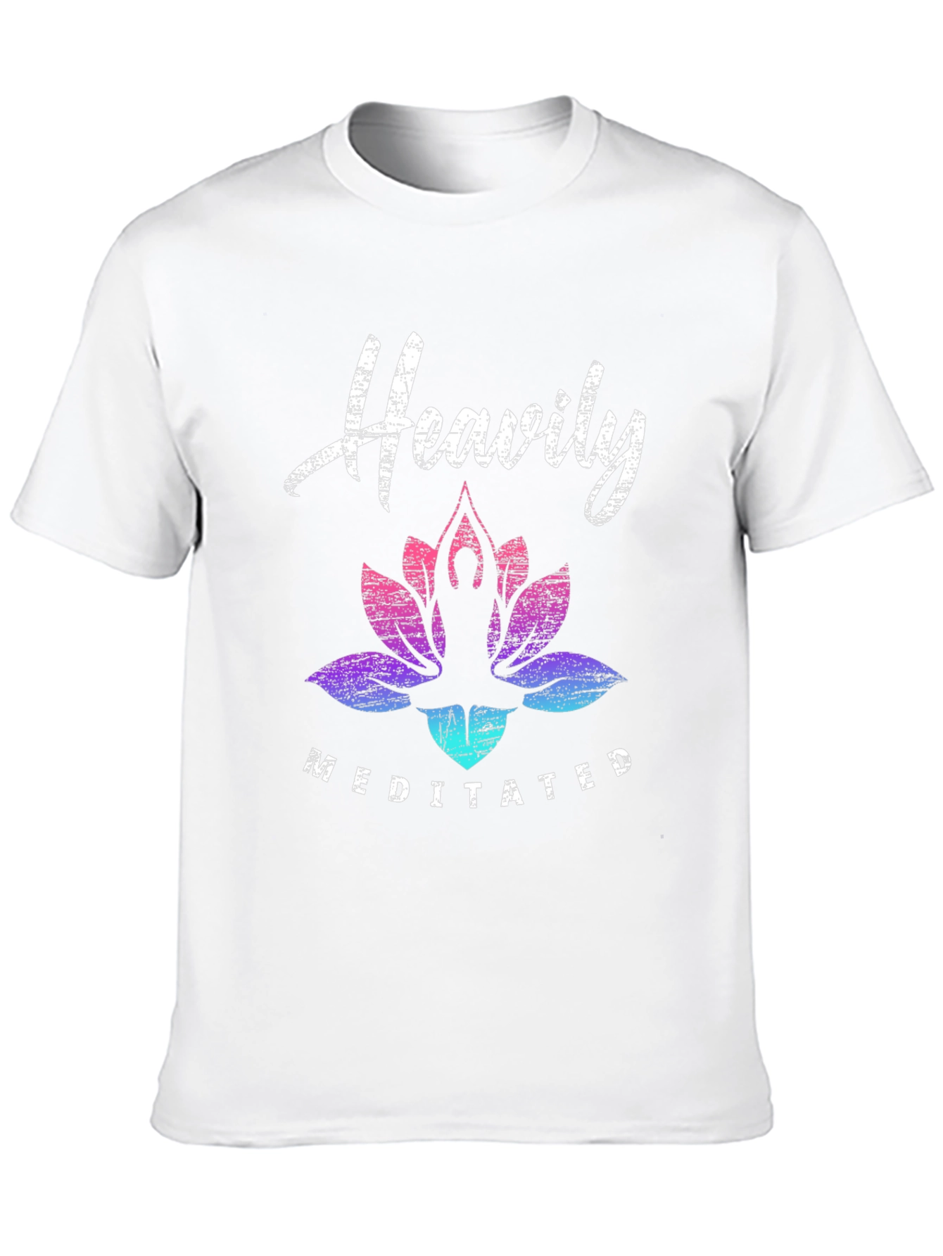 Heavily Meditated Black T-Shirt