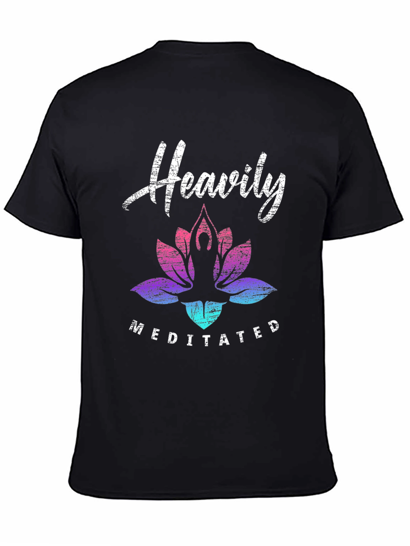 Heavily Meditated Black T-Shirt