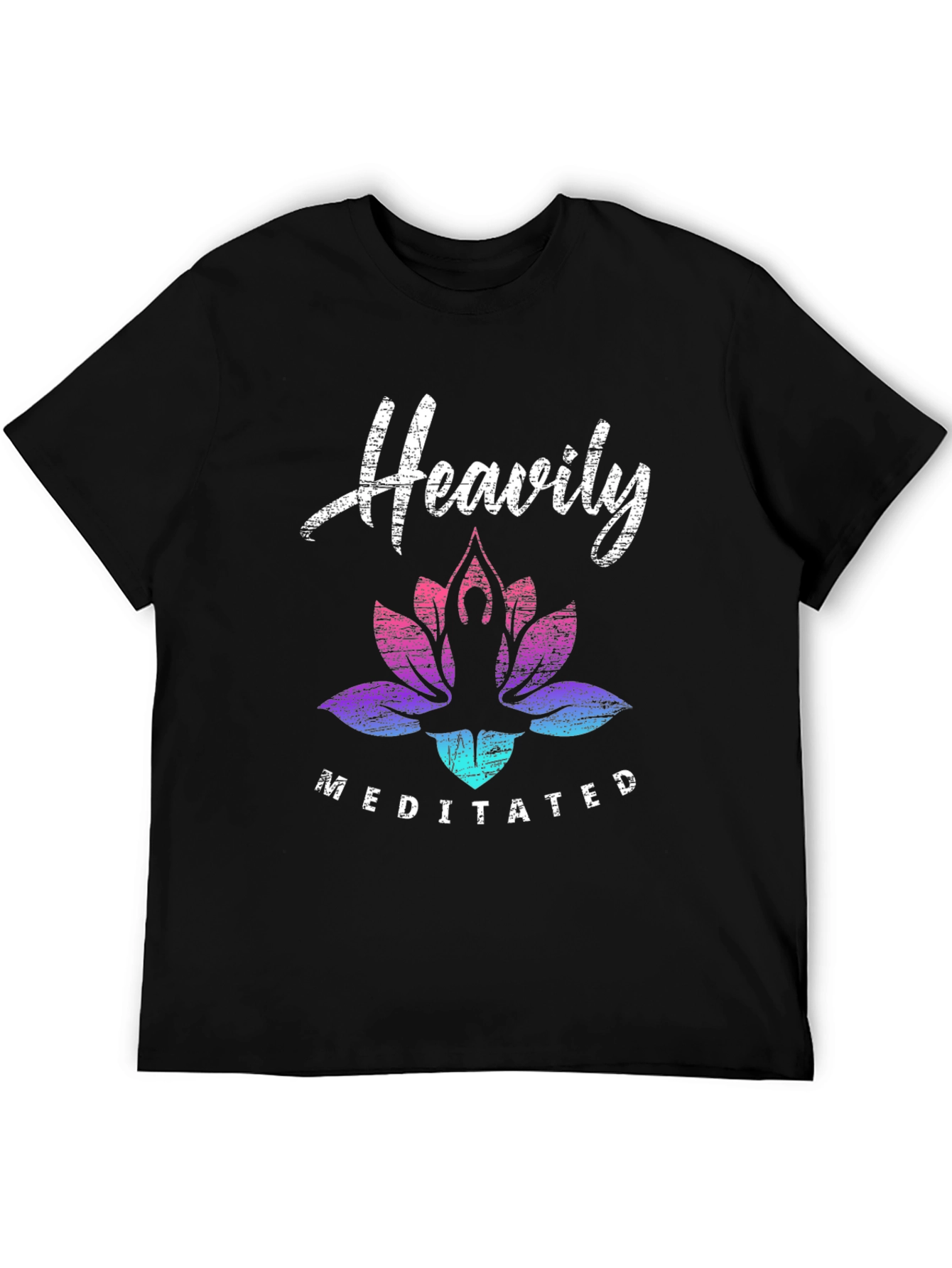Heavily Meditated Black T-Shirt