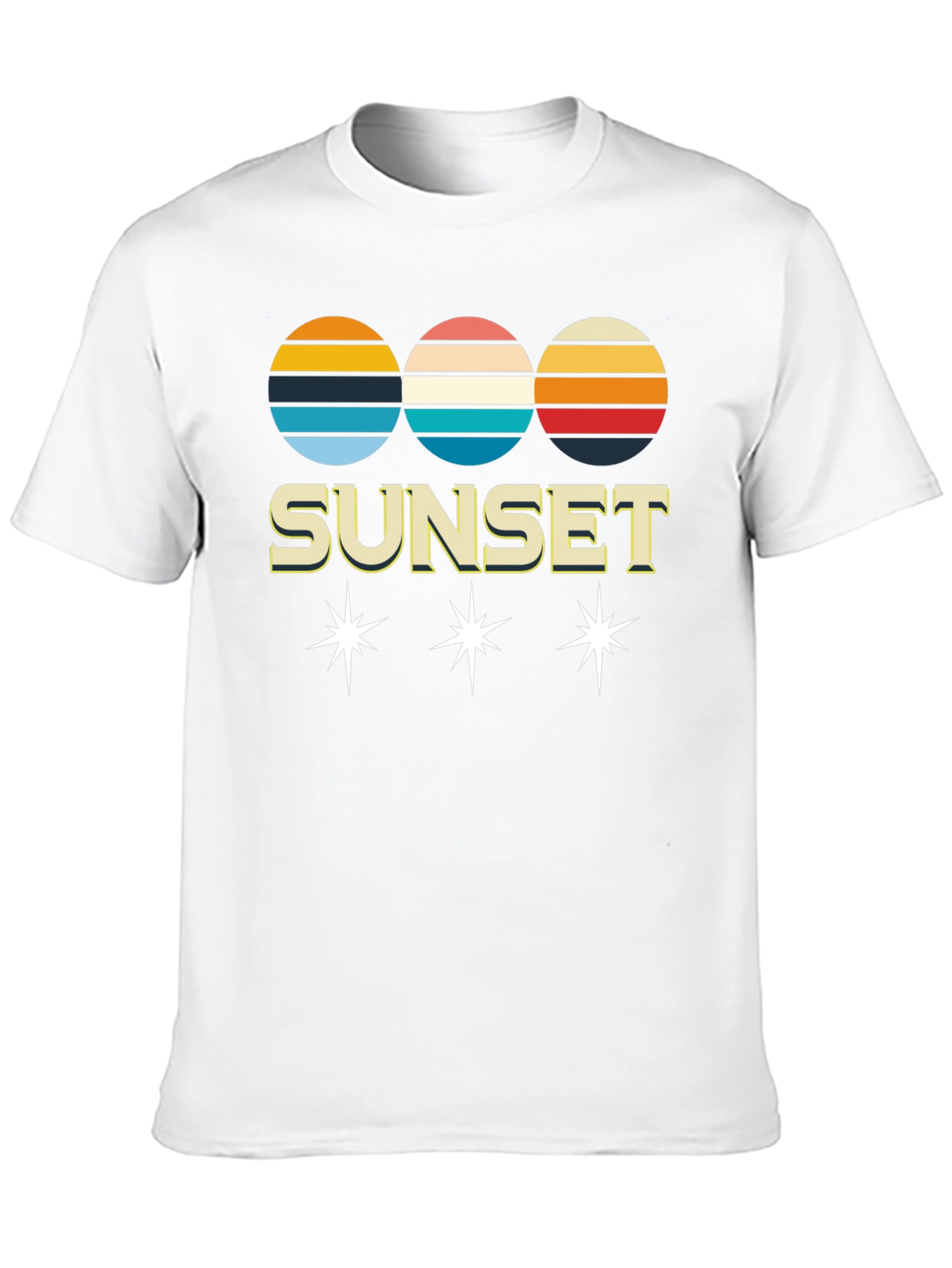 Retro Sunset Graphic Tee - Classic Style