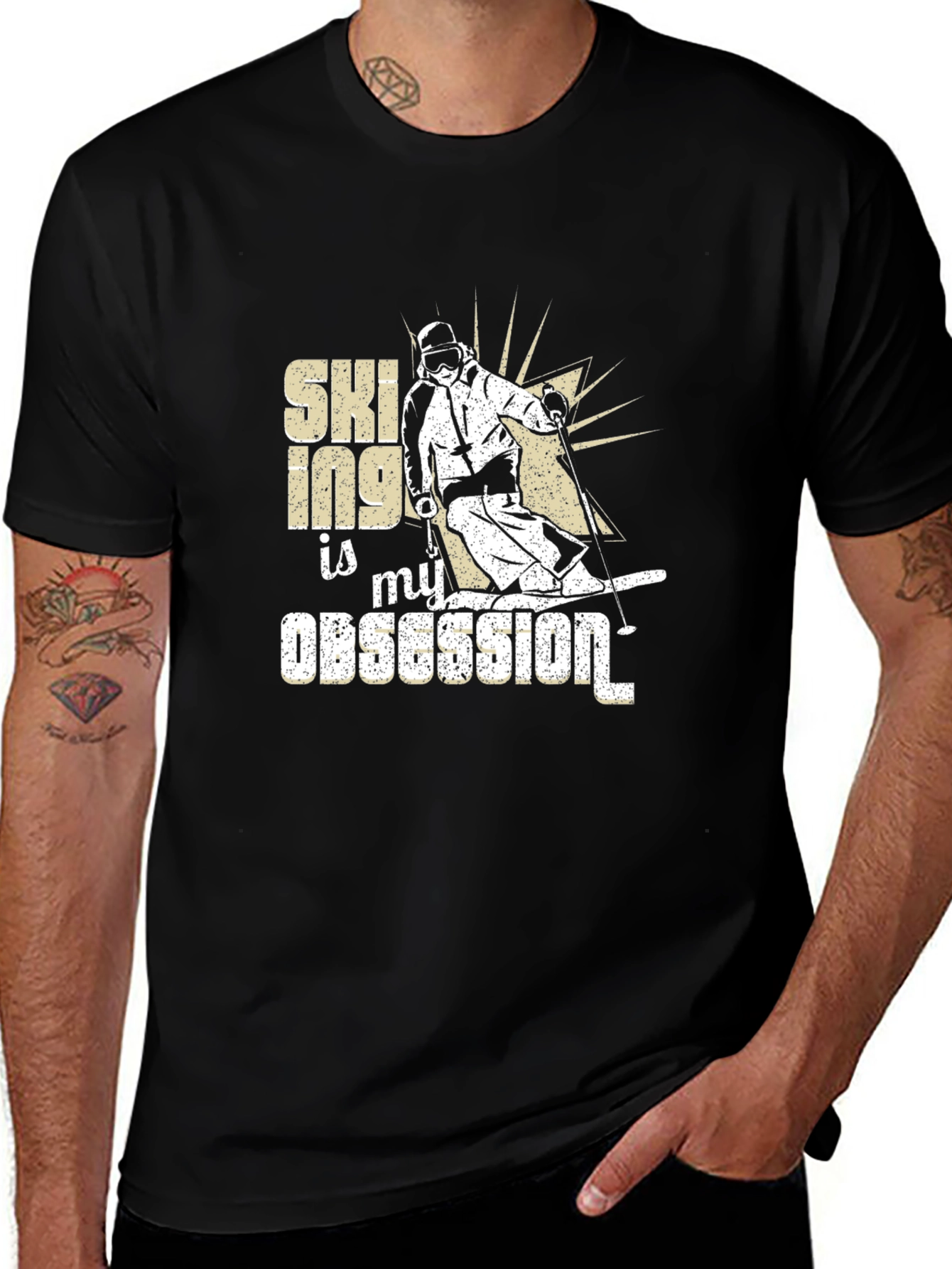 Skiing is My Obsession T-Shirt