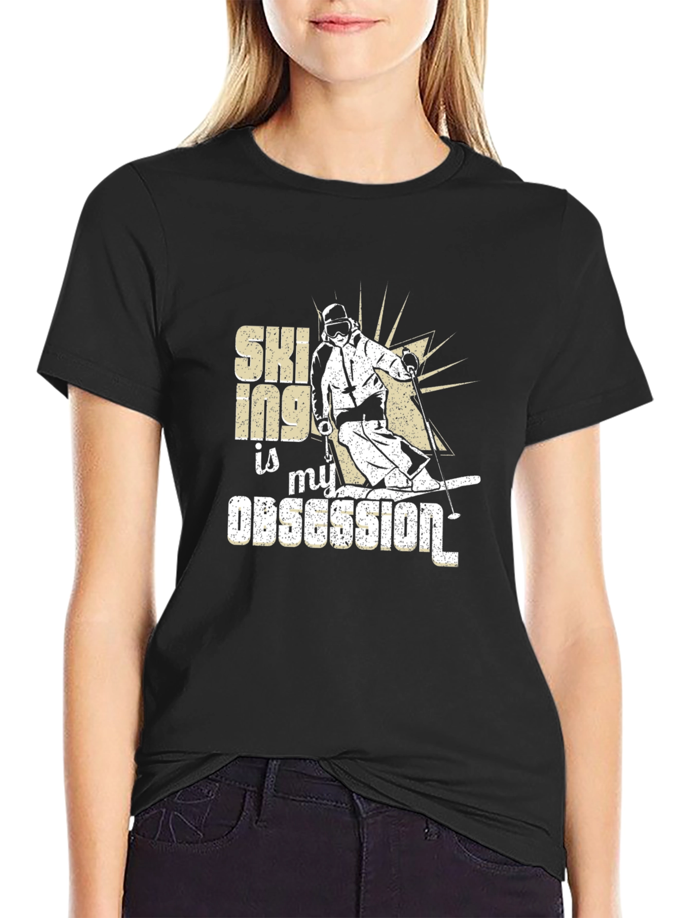 Skiing is My Obsession T-Shirt