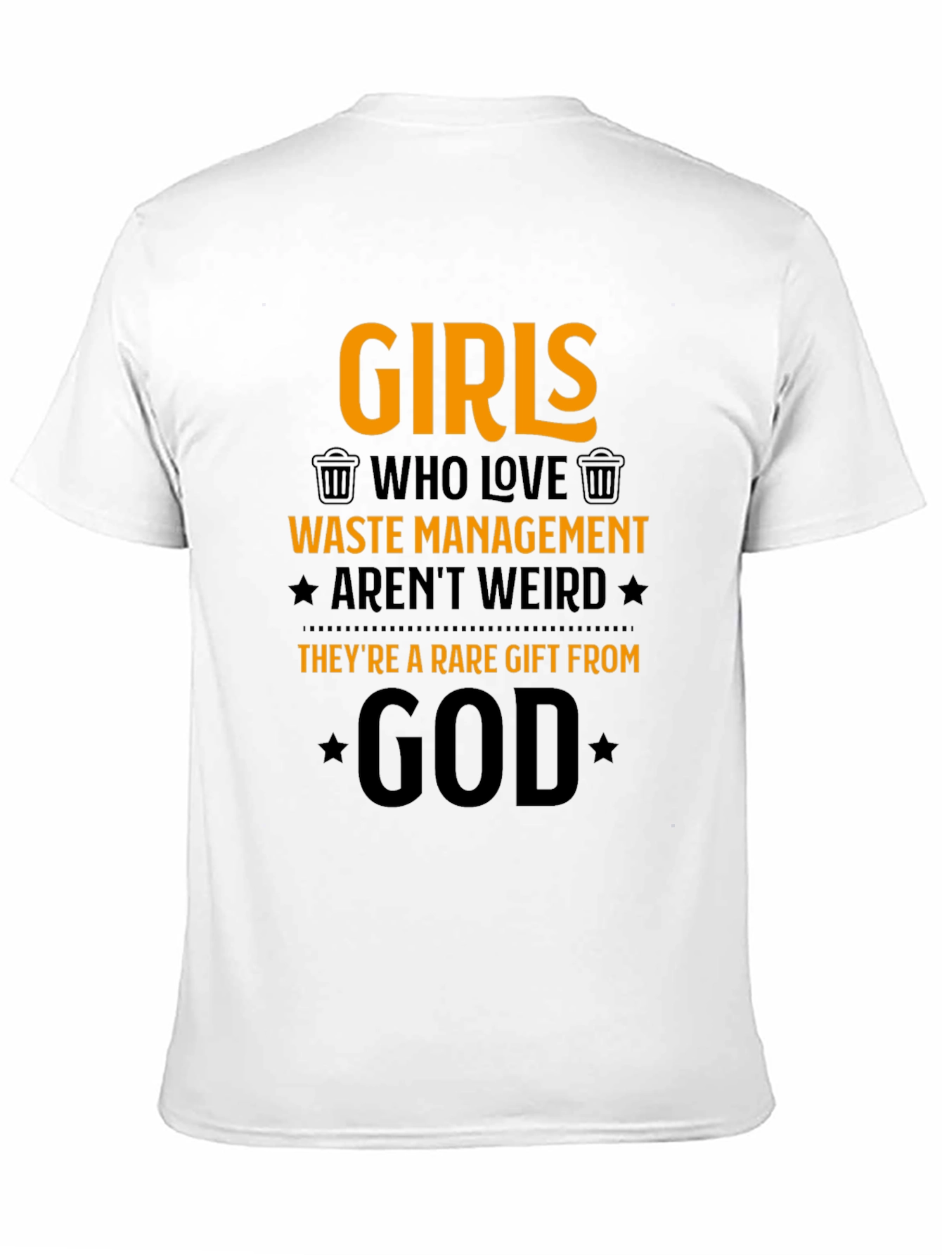 Girls Who Love Waste Management Graphic T-Shirt