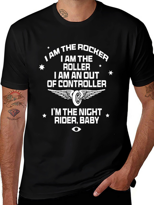 Rocker Roller Out of Controller Night Rider Graphic Tee