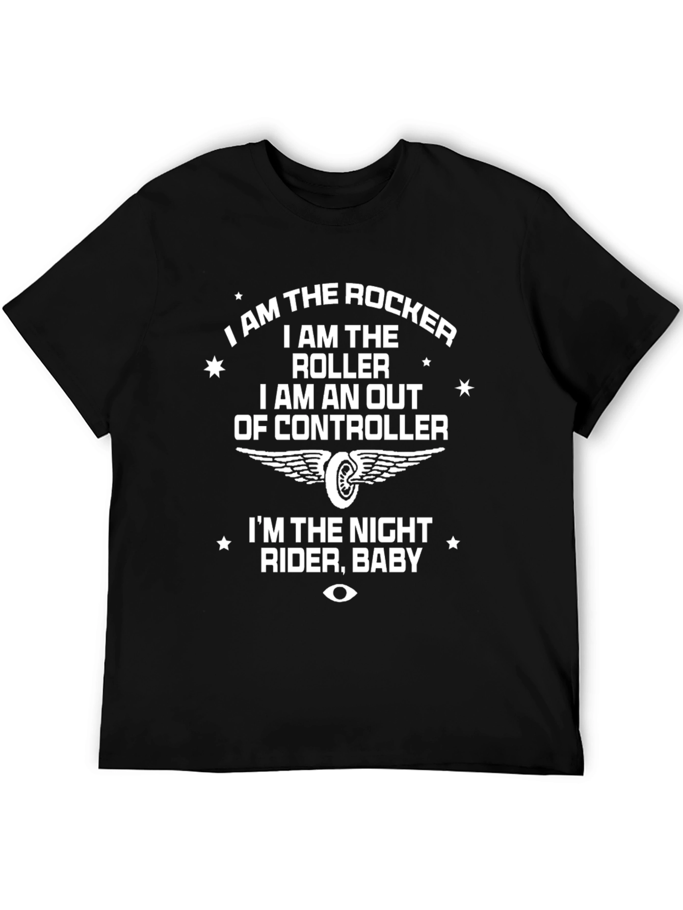 Rocker Roller Out of Controller Night Rider Graphic Tee