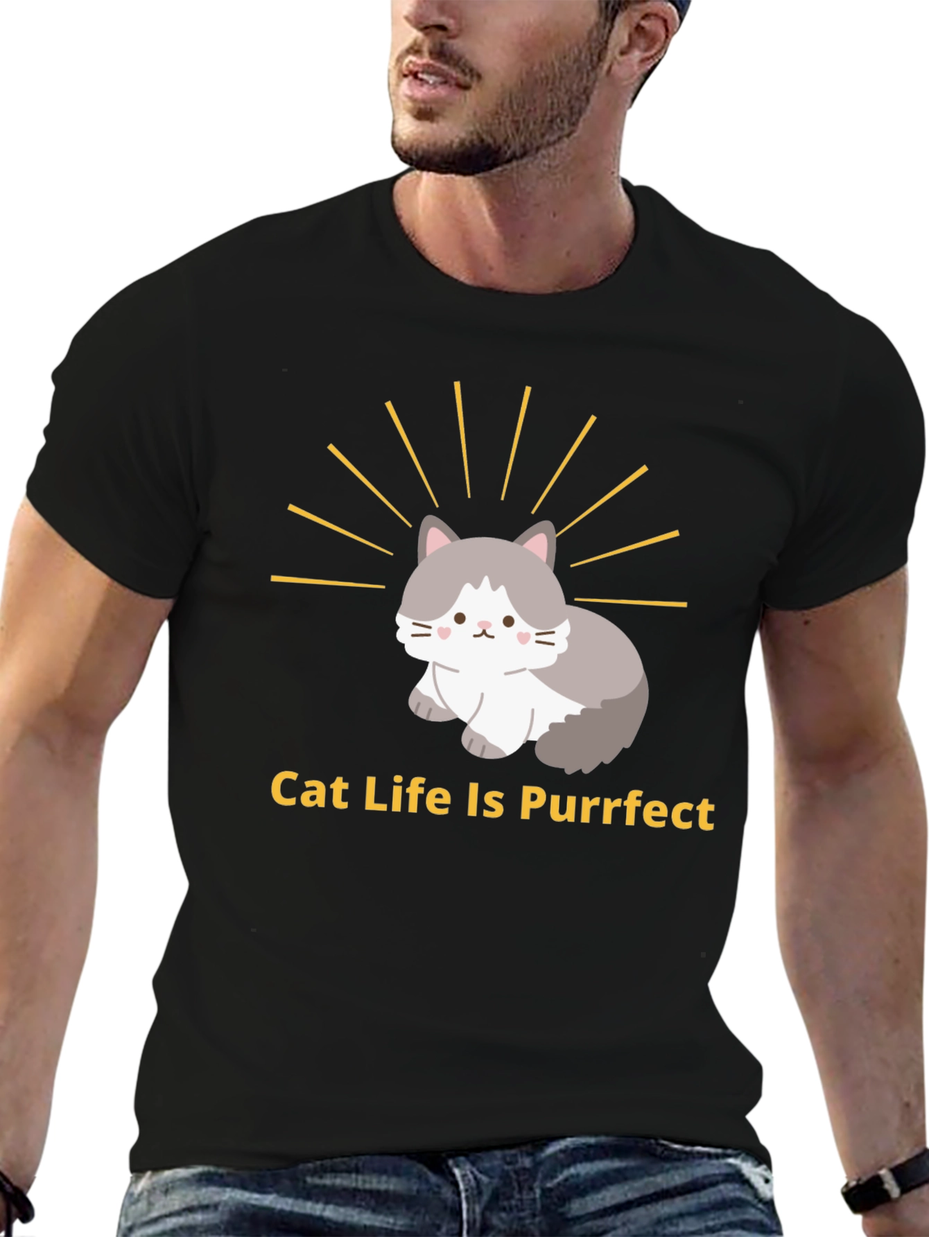 Cat Life Is Purrfect T-Shirt