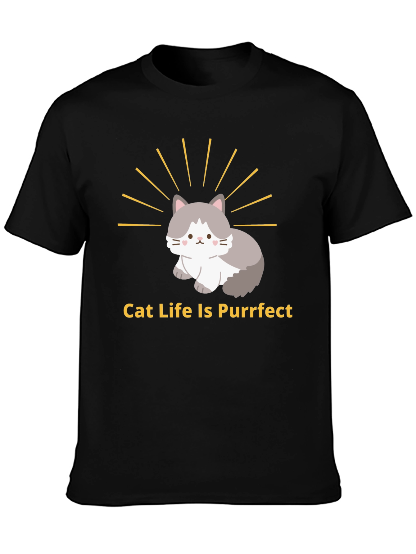 Cat Life Is Purrfect T-Shirt