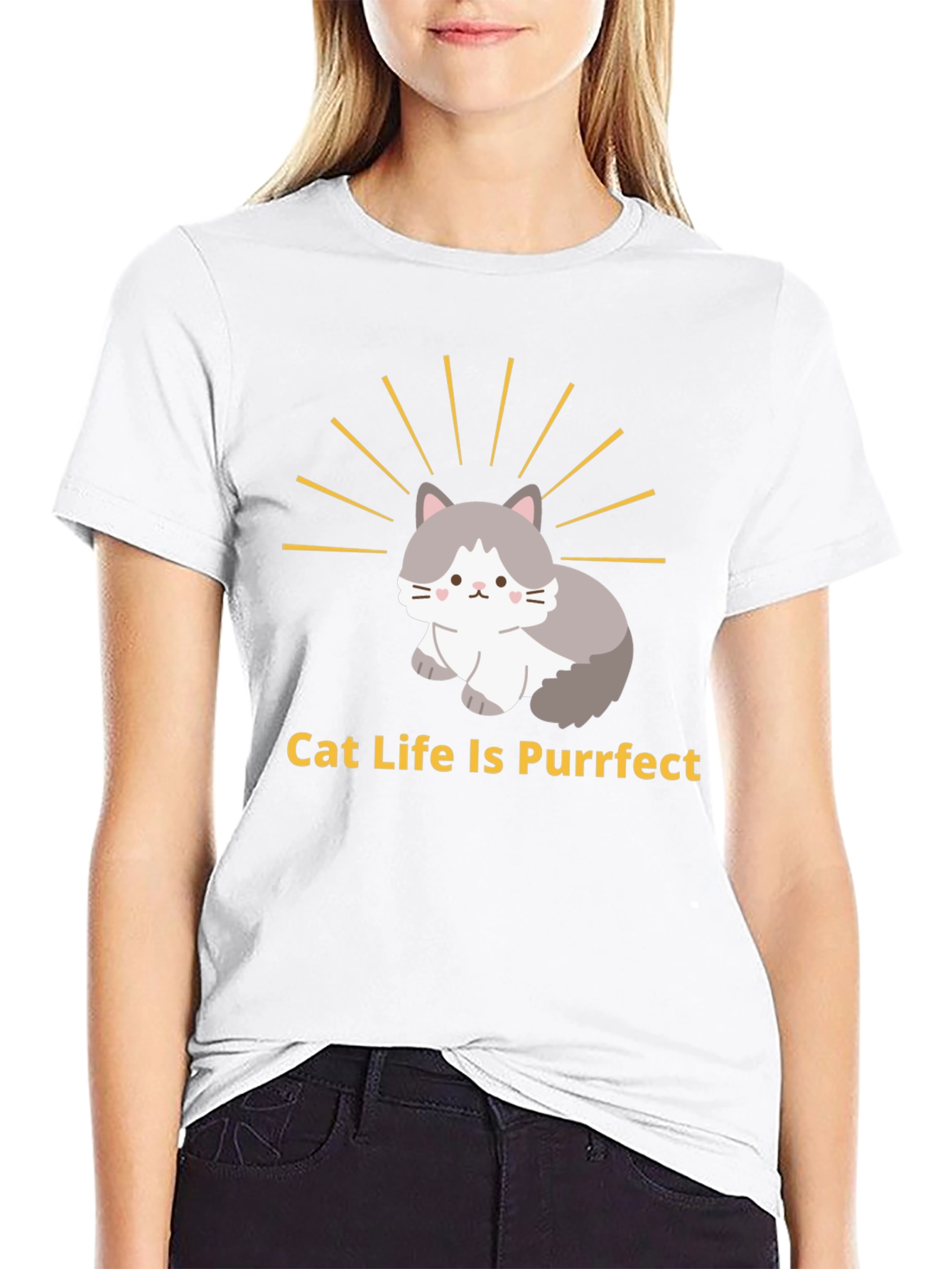 Cat Life Is Purrfect T-Shirt