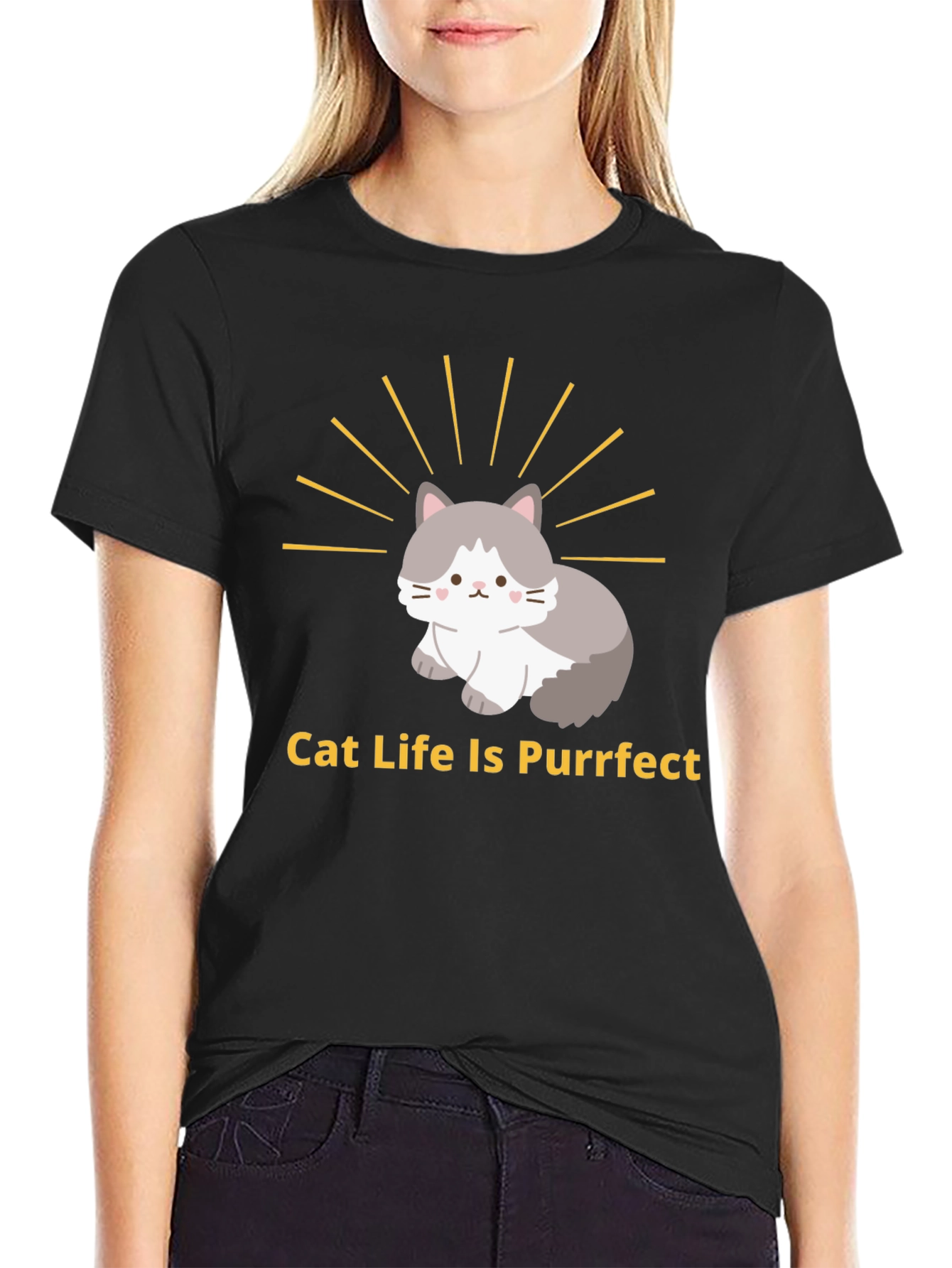 Cat Life Is Purrfect T-Shirt