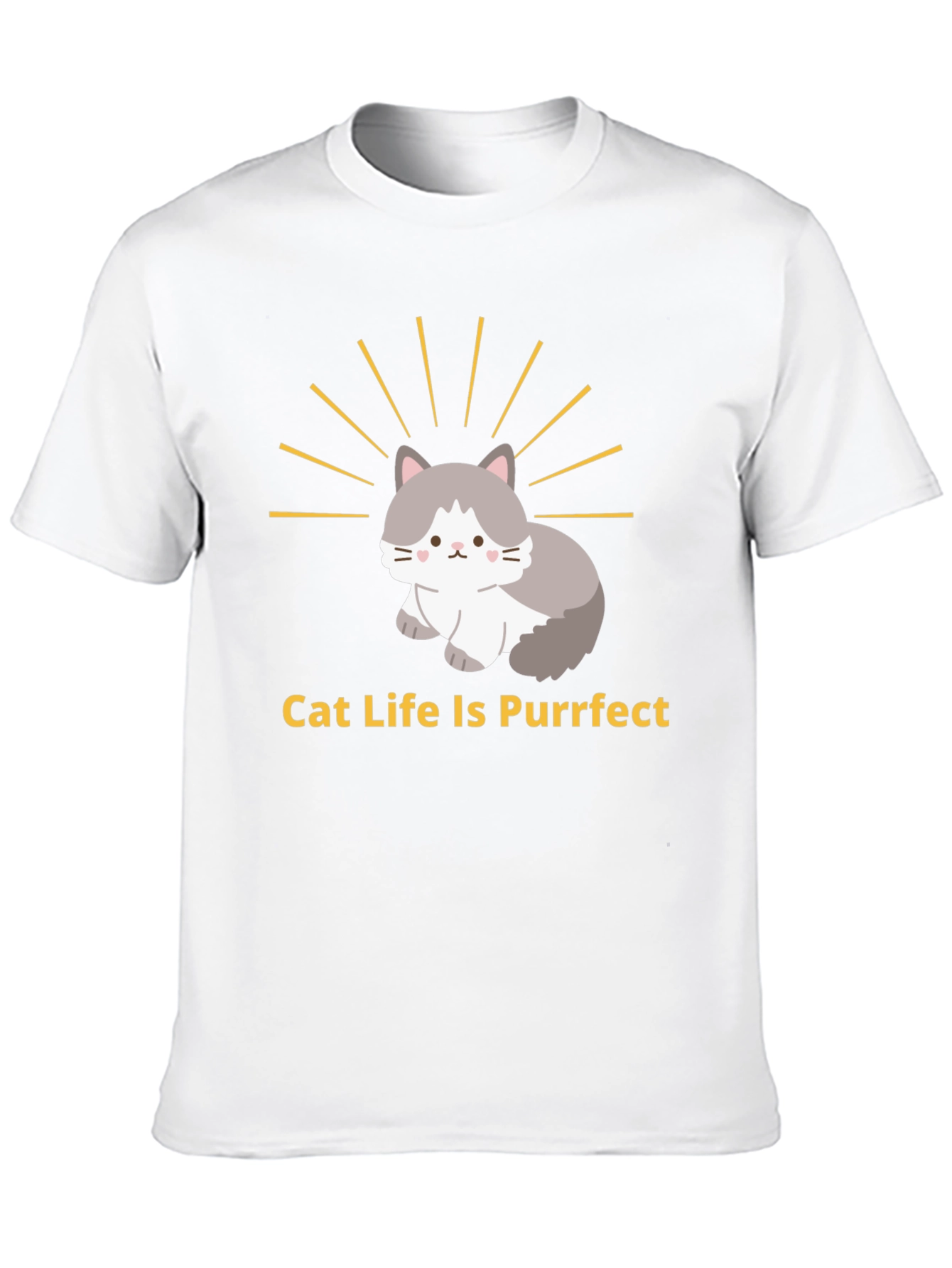 Cat Life Is Purrfect T-Shirt