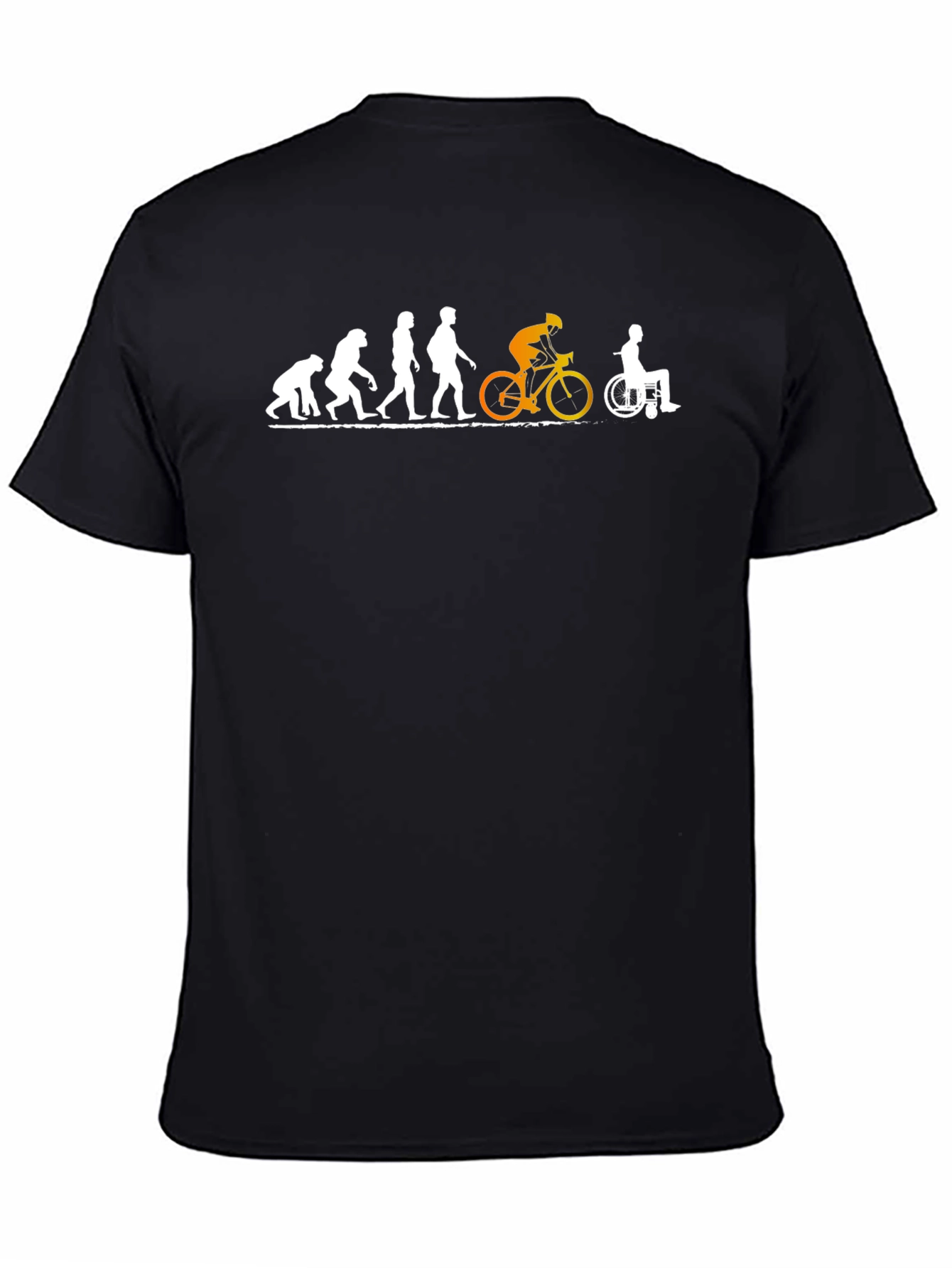 Evolution of Cyclist Funny T-Shirt