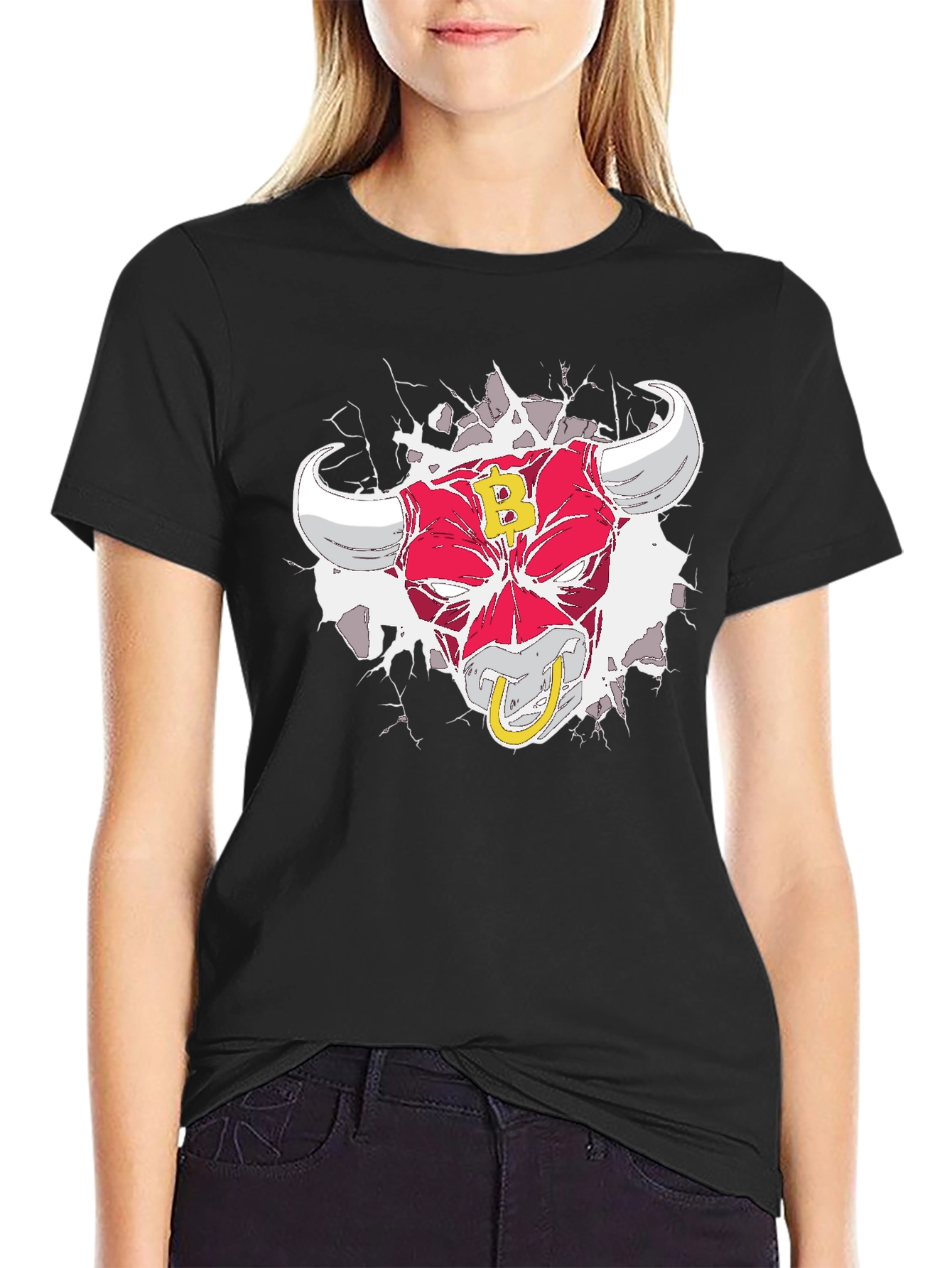 Bitcoin Bull T-Shirt - Crypto Investor Apparel