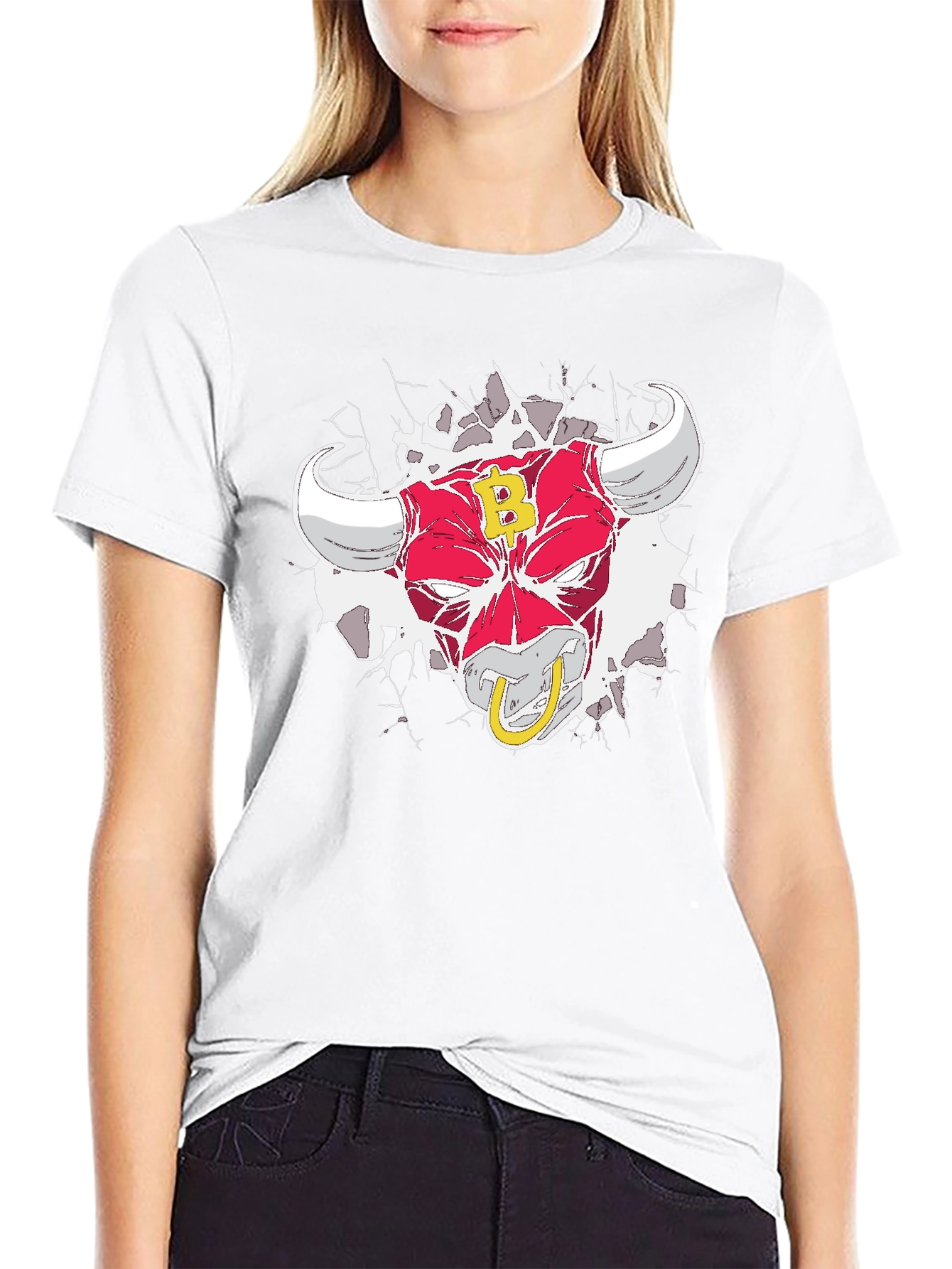 Bitcoin Bull T-Shirt - Crypto Investor Apparel