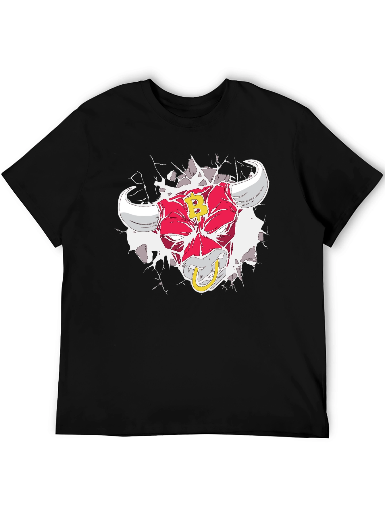Bitcoin Bull T-Shirt - Crypto Investor Apparel