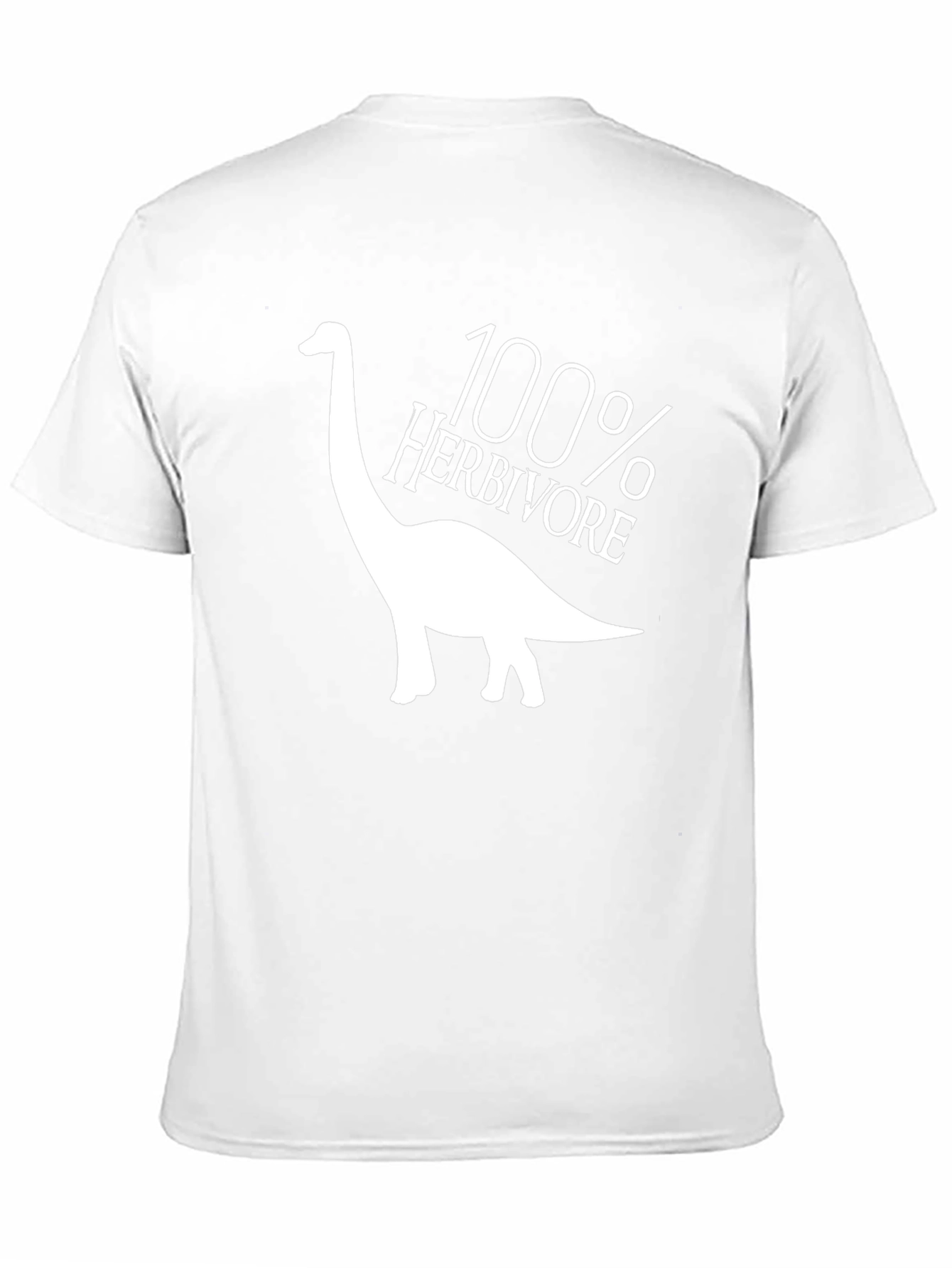 100% Herbivore Dinosaur T-Shirt - Black