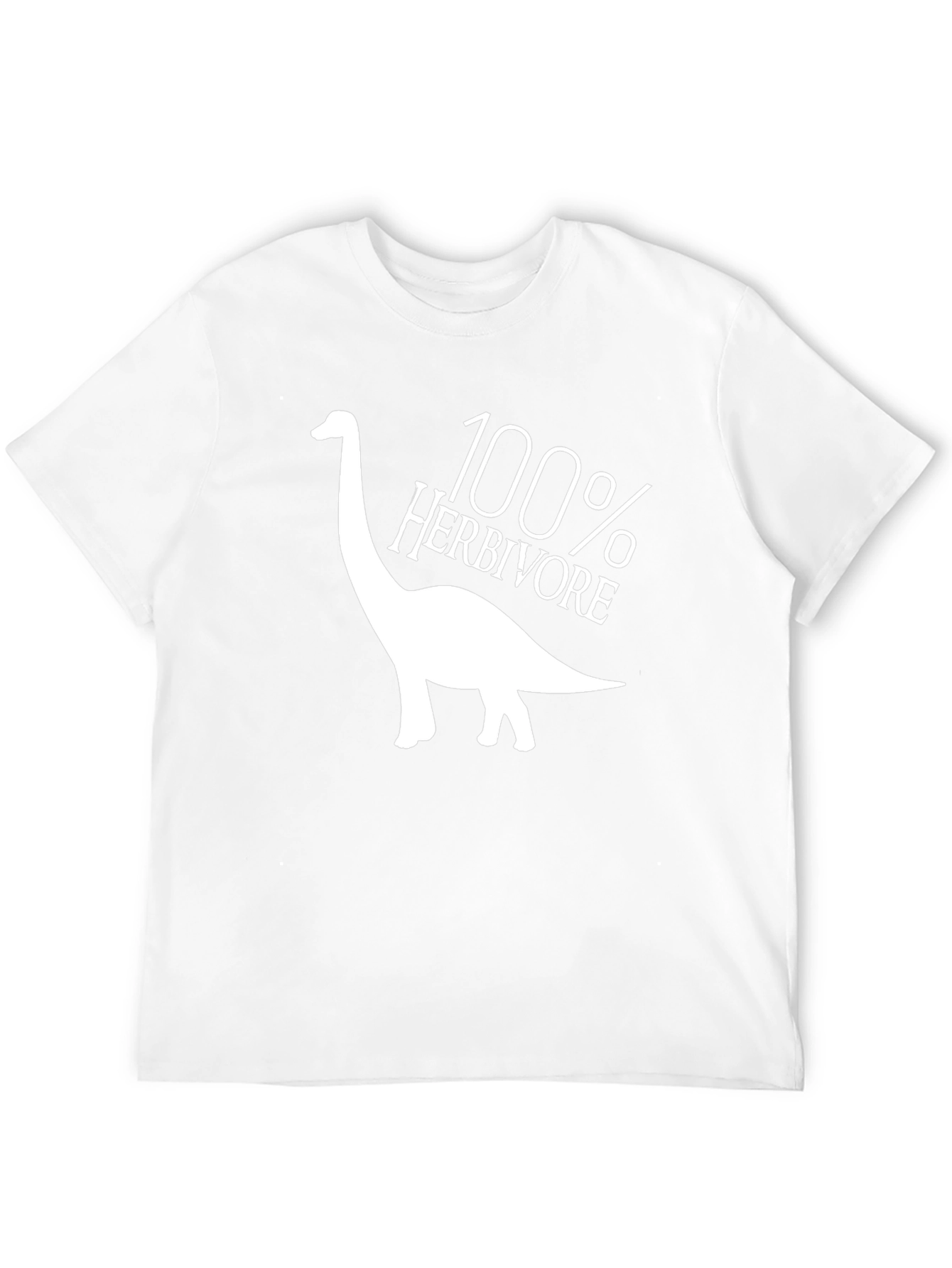 100% Herbivore Dinosaur T-Shirt - Black