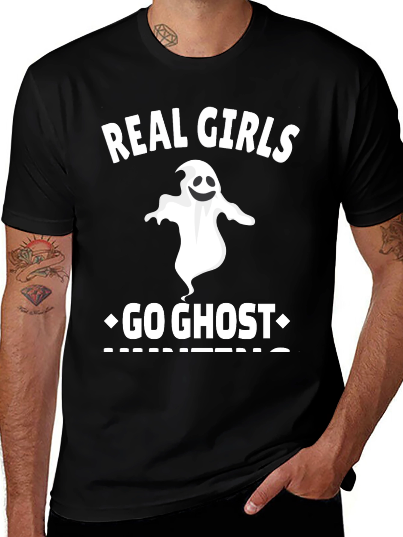 Real Girls Go Ghost Hunting T-Shirt