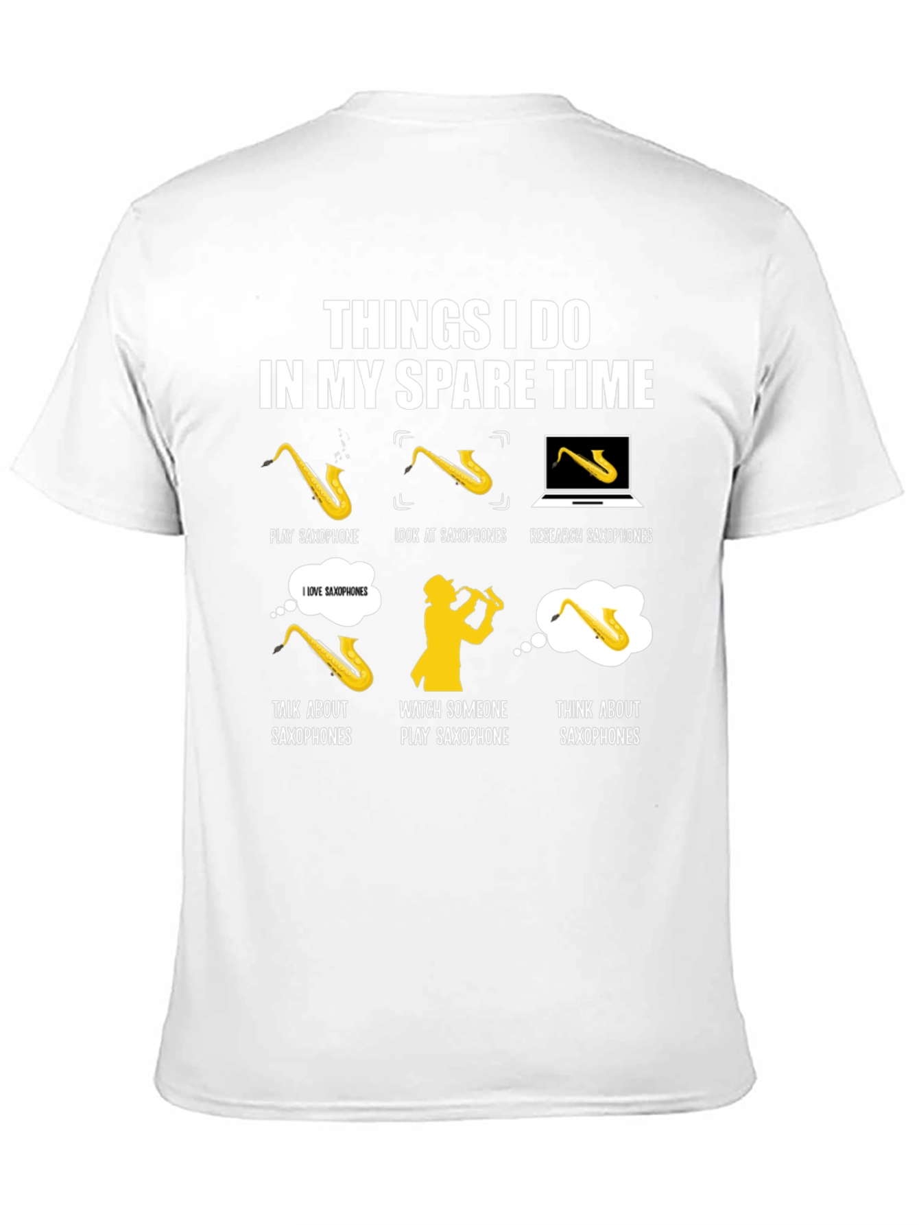 Saxophone Lover T-Shirt - Spare Time Activities