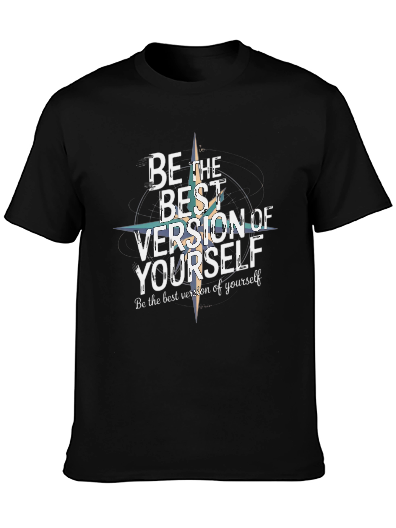 Be The Best Version of Yourself Black T-Shirt