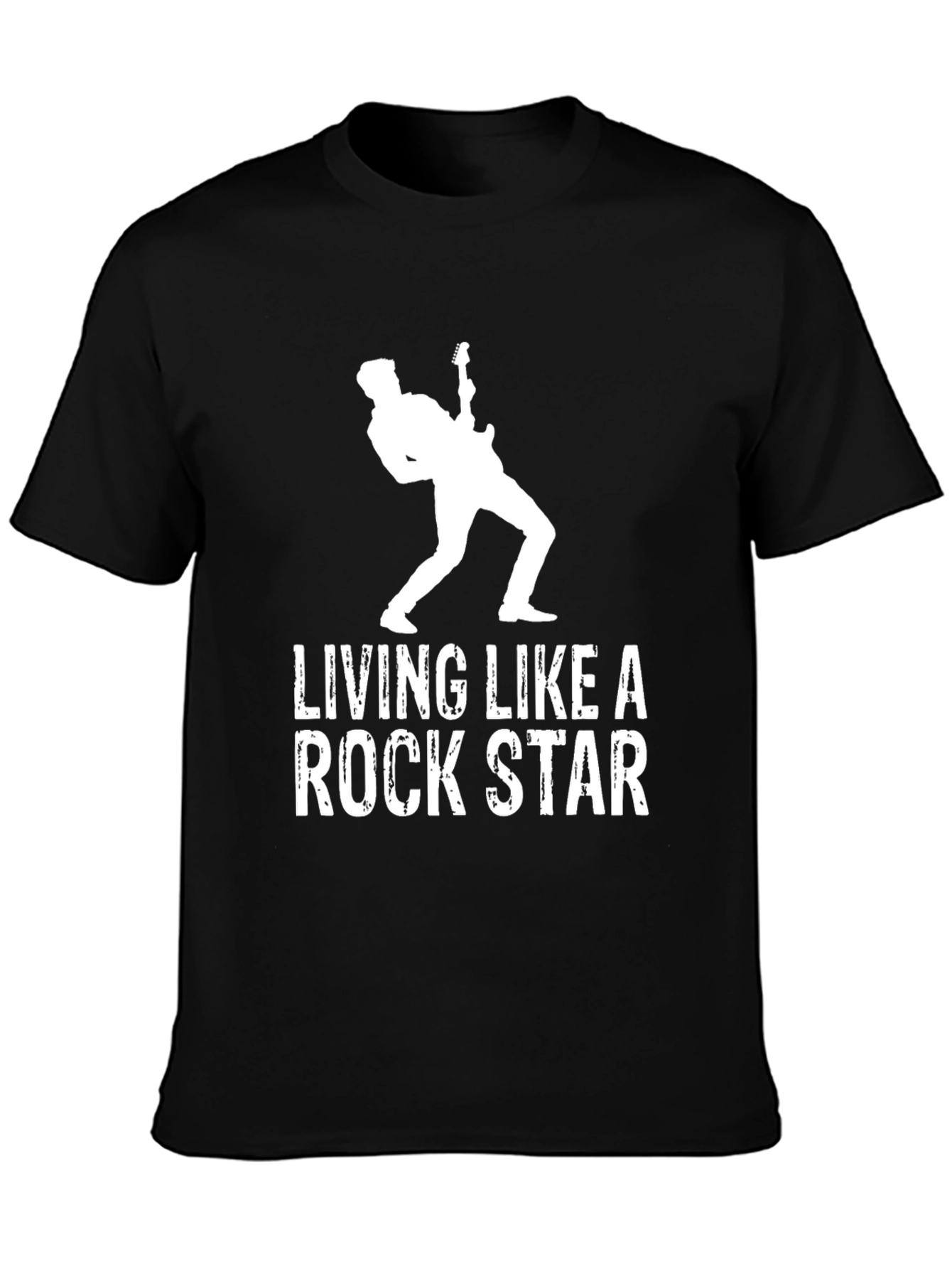 Living Like a Rock Star Graphic Tee