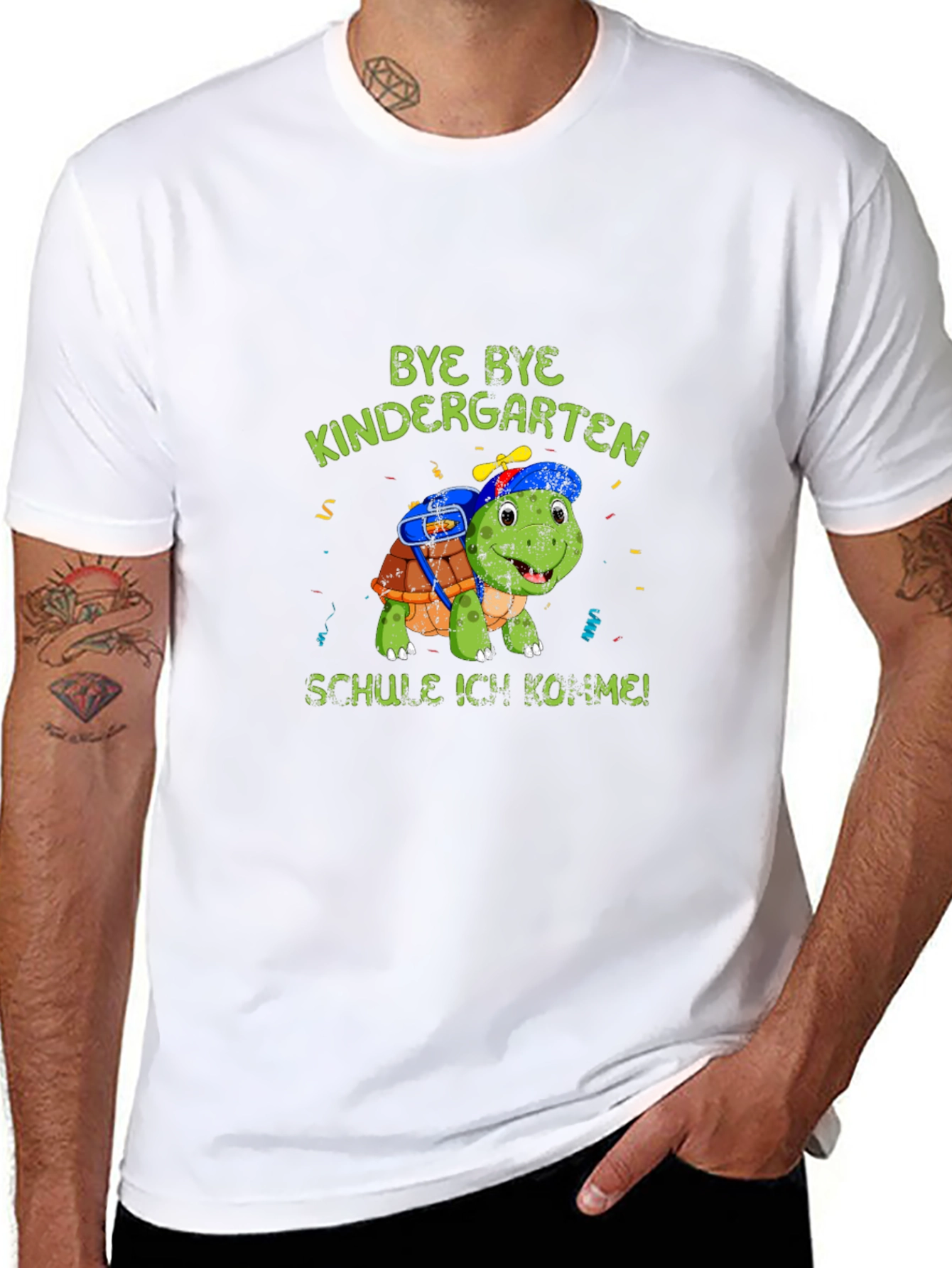 Bye Bye Kindergarten Turtle T-Shirt