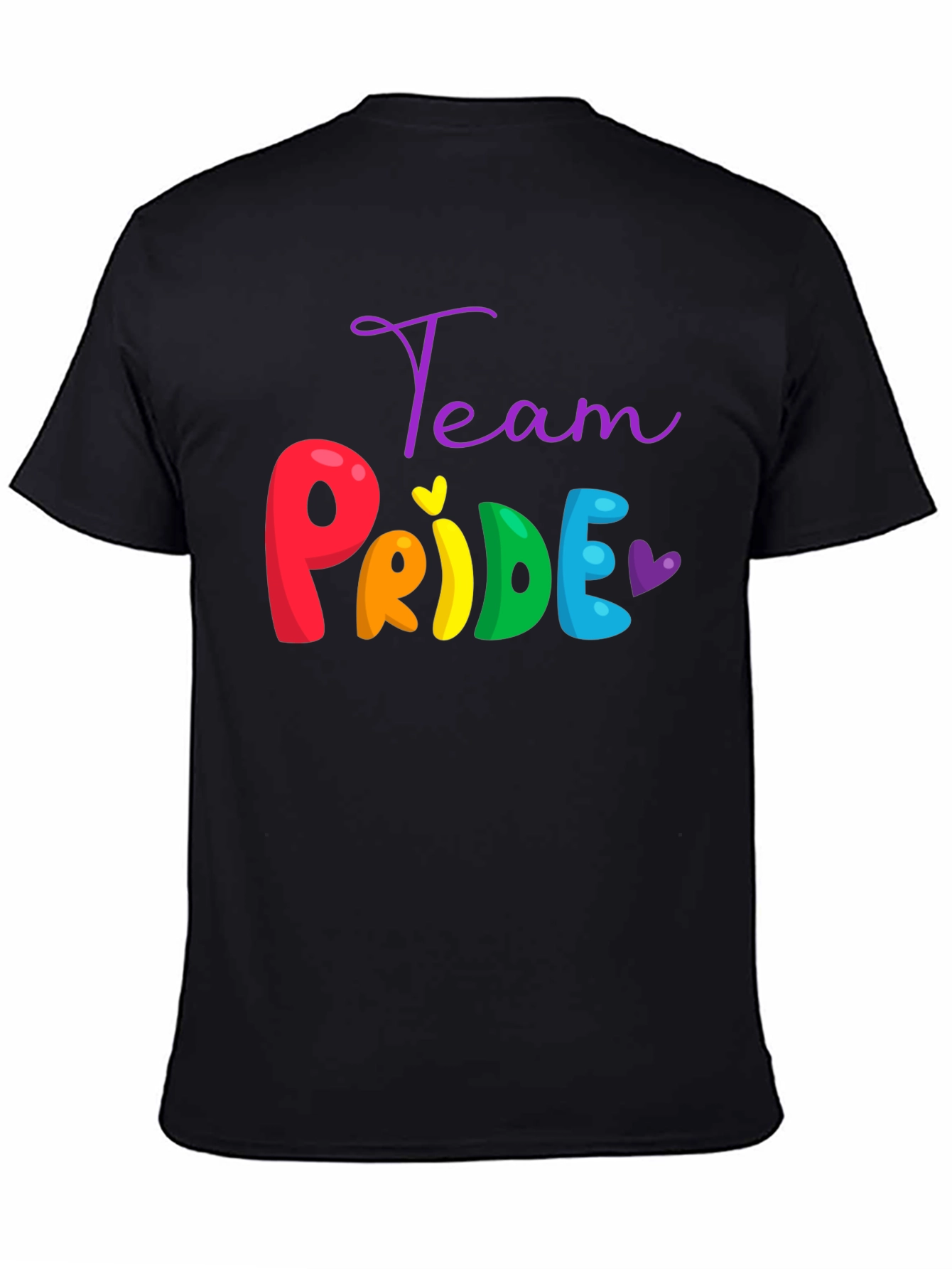 Team Pride T-Shirt - LGBTQ+ Rainbow Graphic Tee