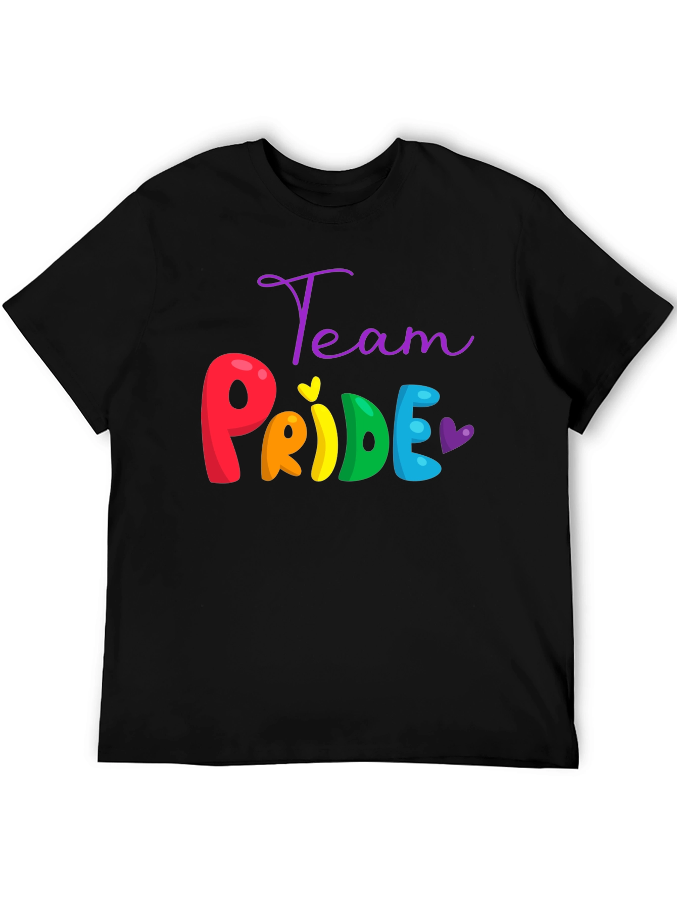 Team Pride T-Shirt - LGBTQ+ Rainbow Graphic Tee