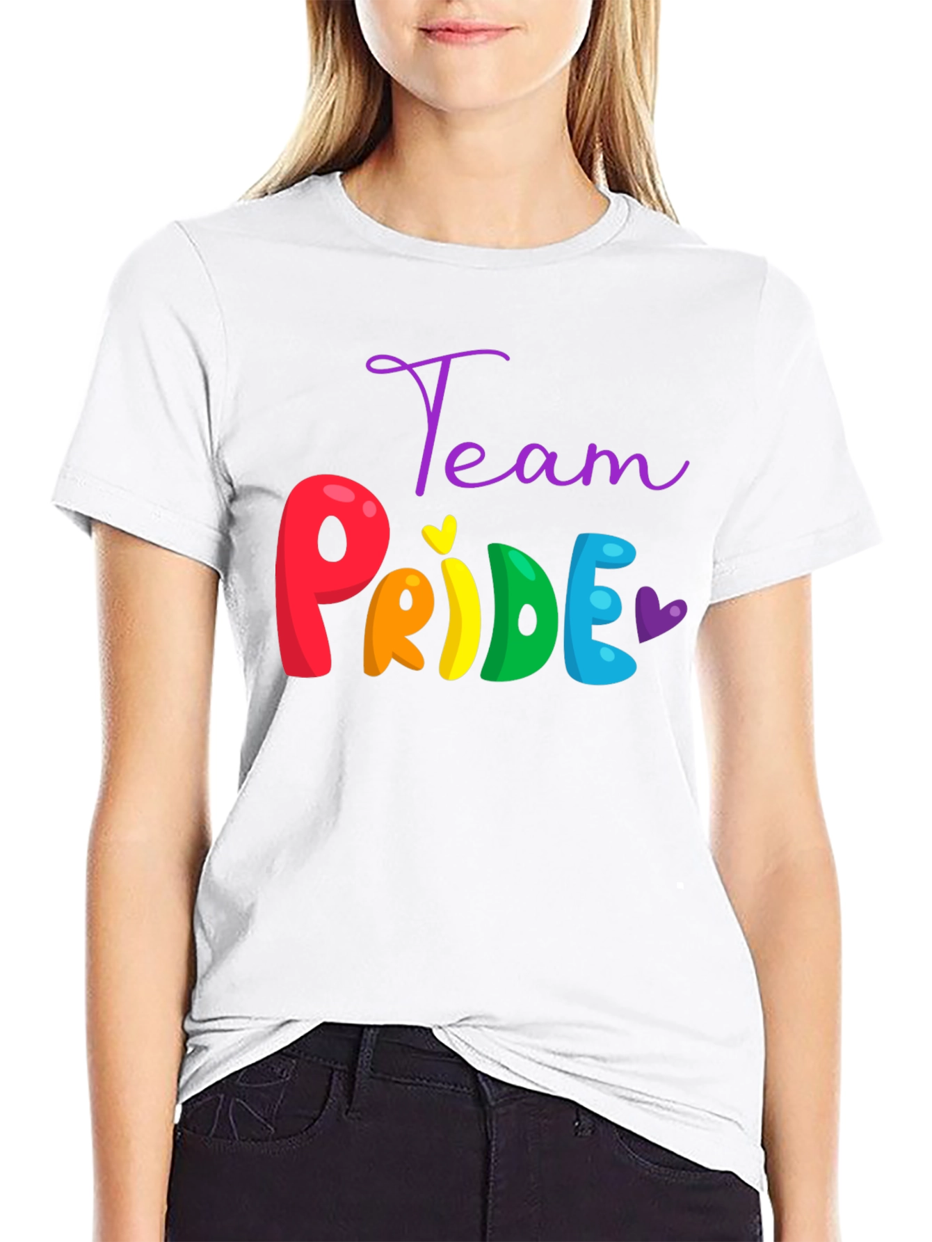 Team Pride T-Shirt - LGBTQ+ Rainbow Graphic Tee