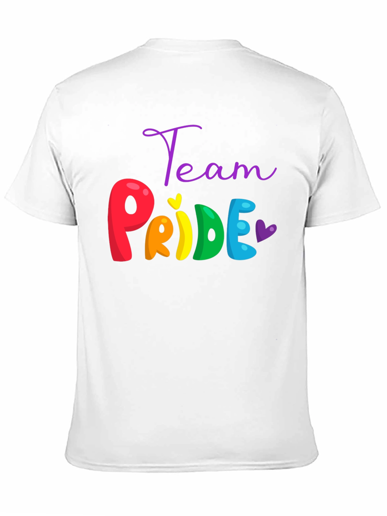 Team Pride T-Shirt - LGBTQ+ Rainbow Graphic Tee