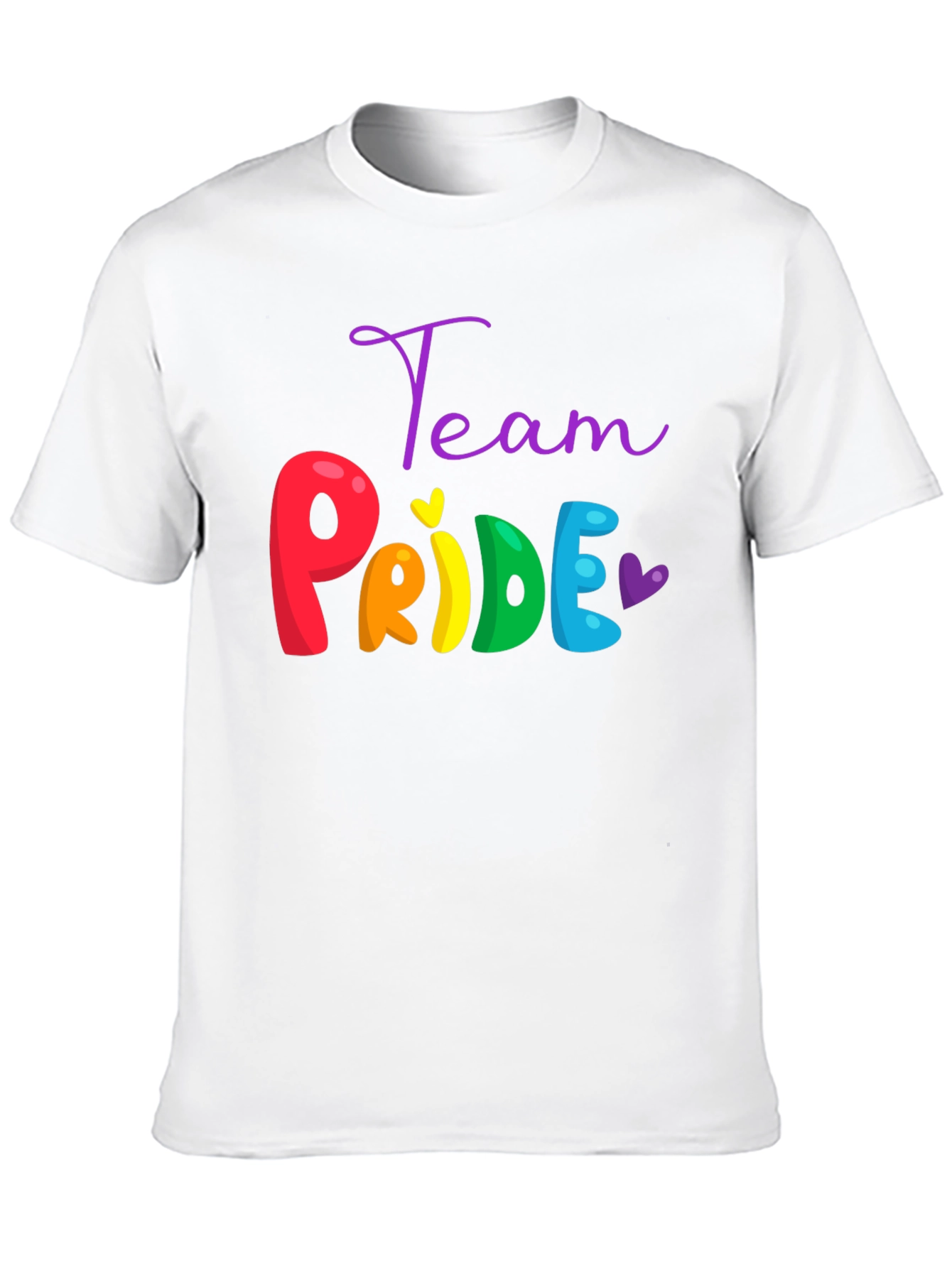 Team Pride T-Shirt - LGBTQ+ Rainbow Graphic Tee