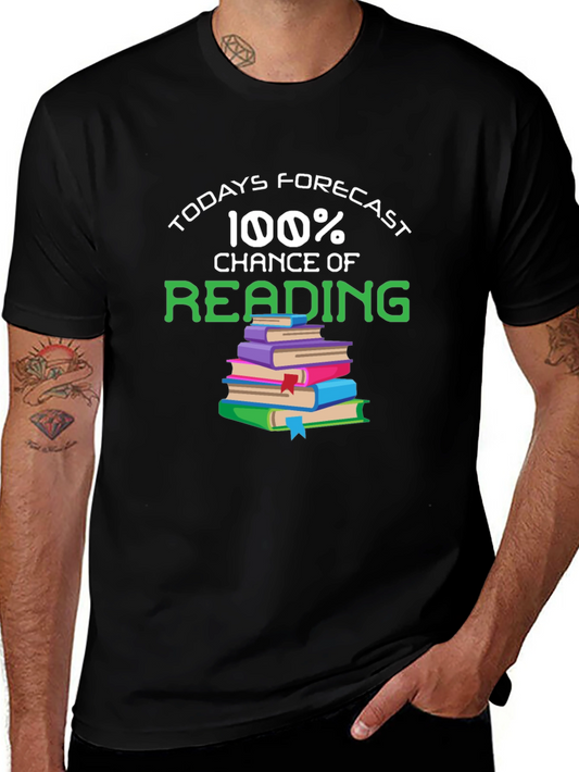 100% Chance of Reading T-Shirt