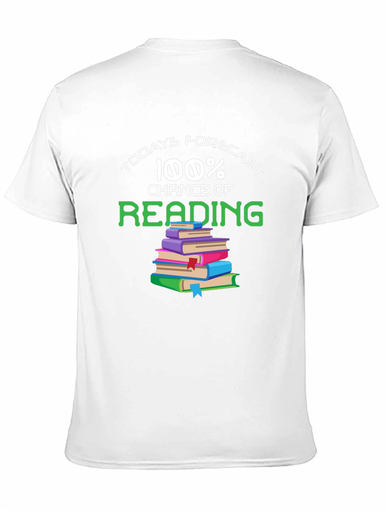 100% Chance of Reading T-Shirt