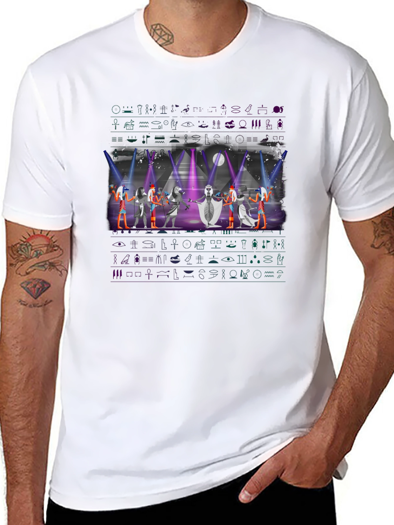 Egyptian Gods T-Shirt: Pharaoh Party