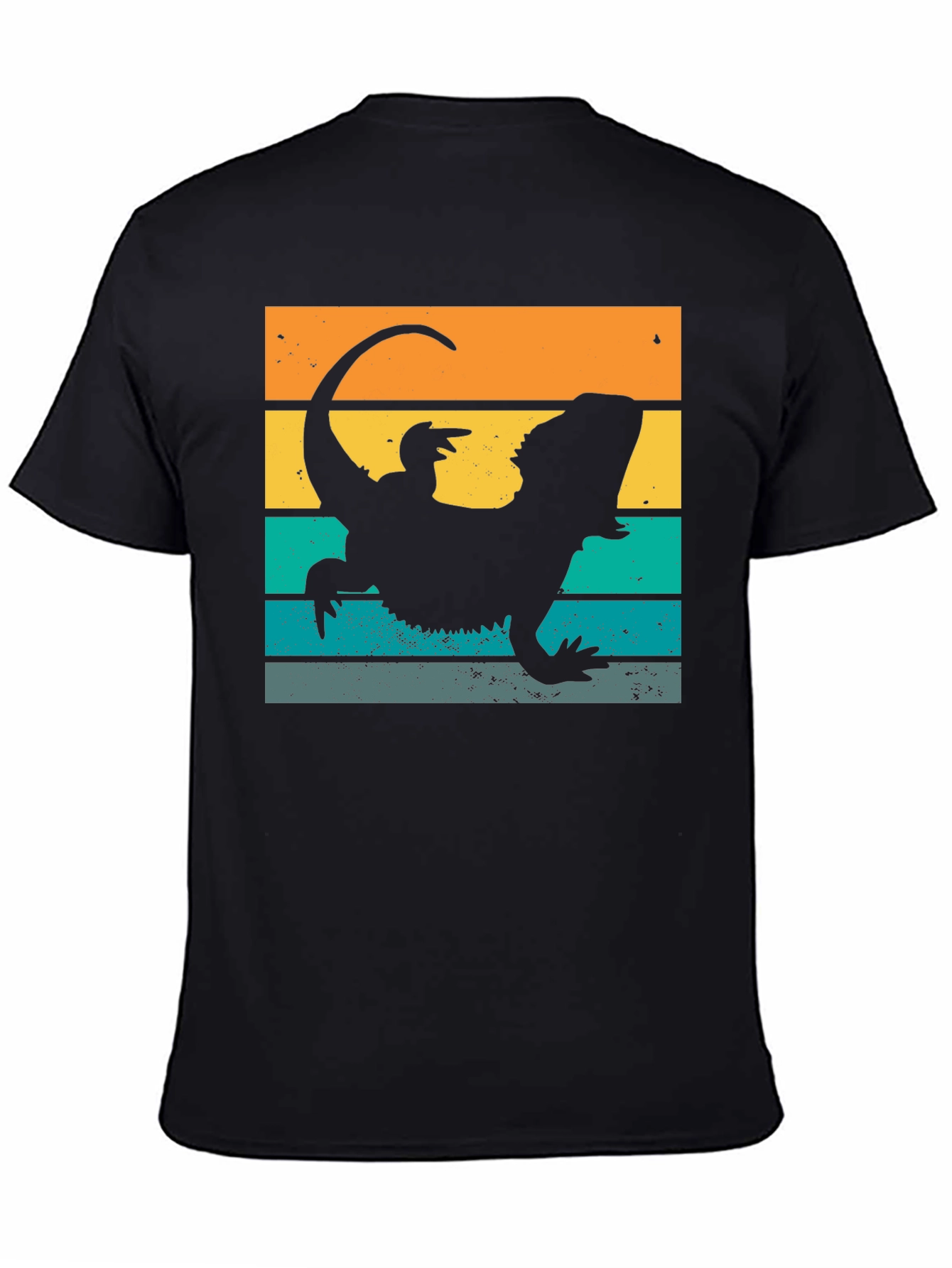 Retro Bearded Dragon T-Shirt - Cool Lizard Tee