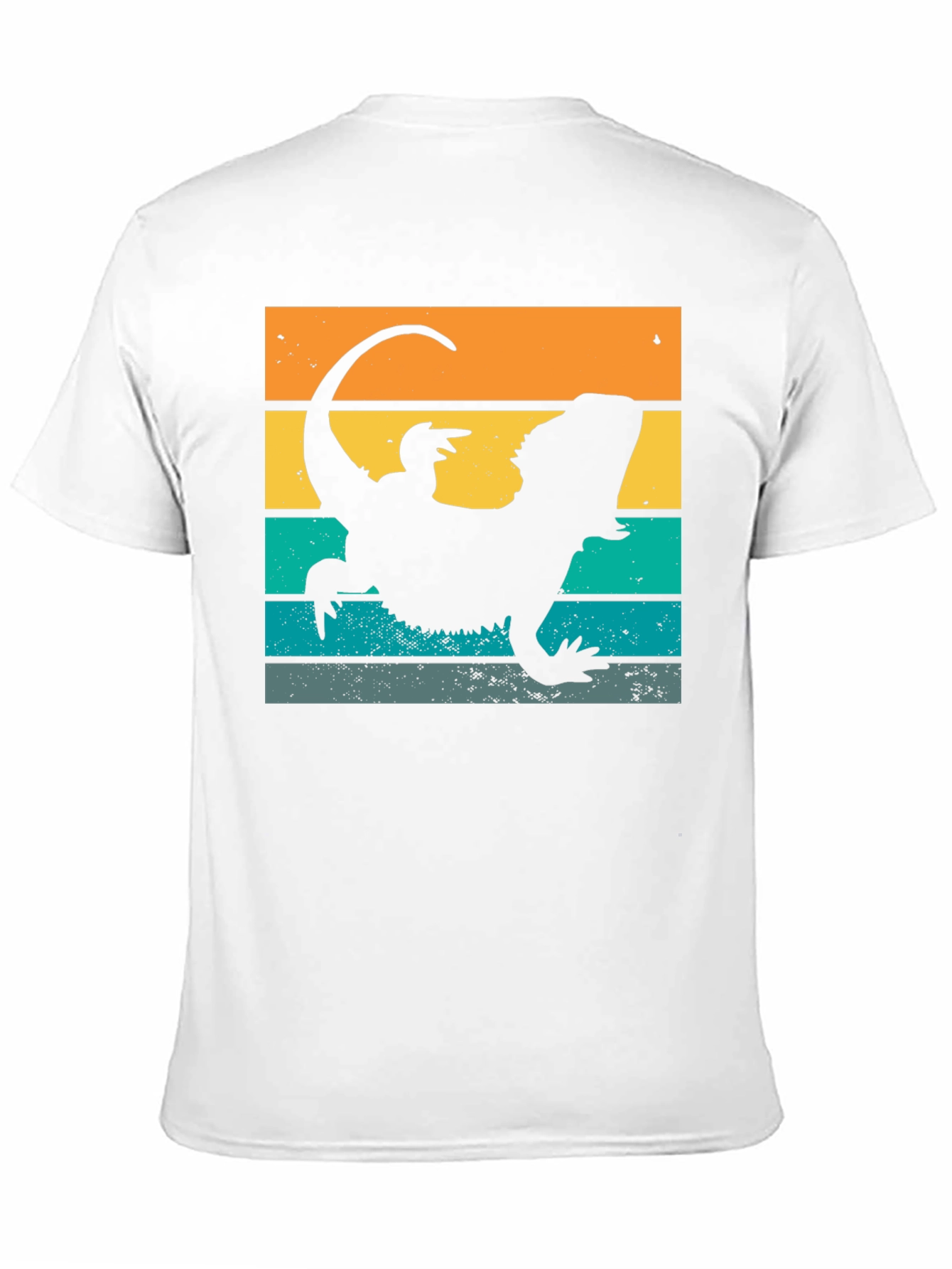 Retro Bearded Dragon T-Shirt - Cool Lizard Tee