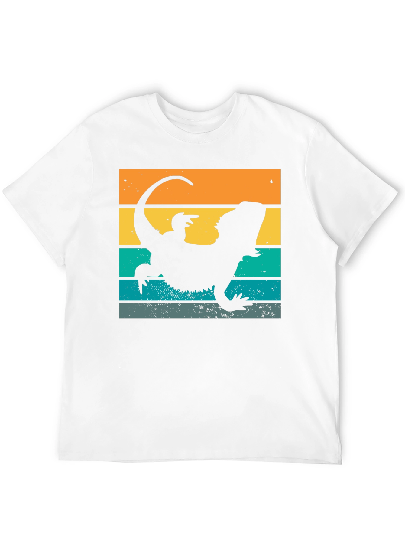 Retro Bearded Dragon T-Shirt - Cool Lizard Tee
