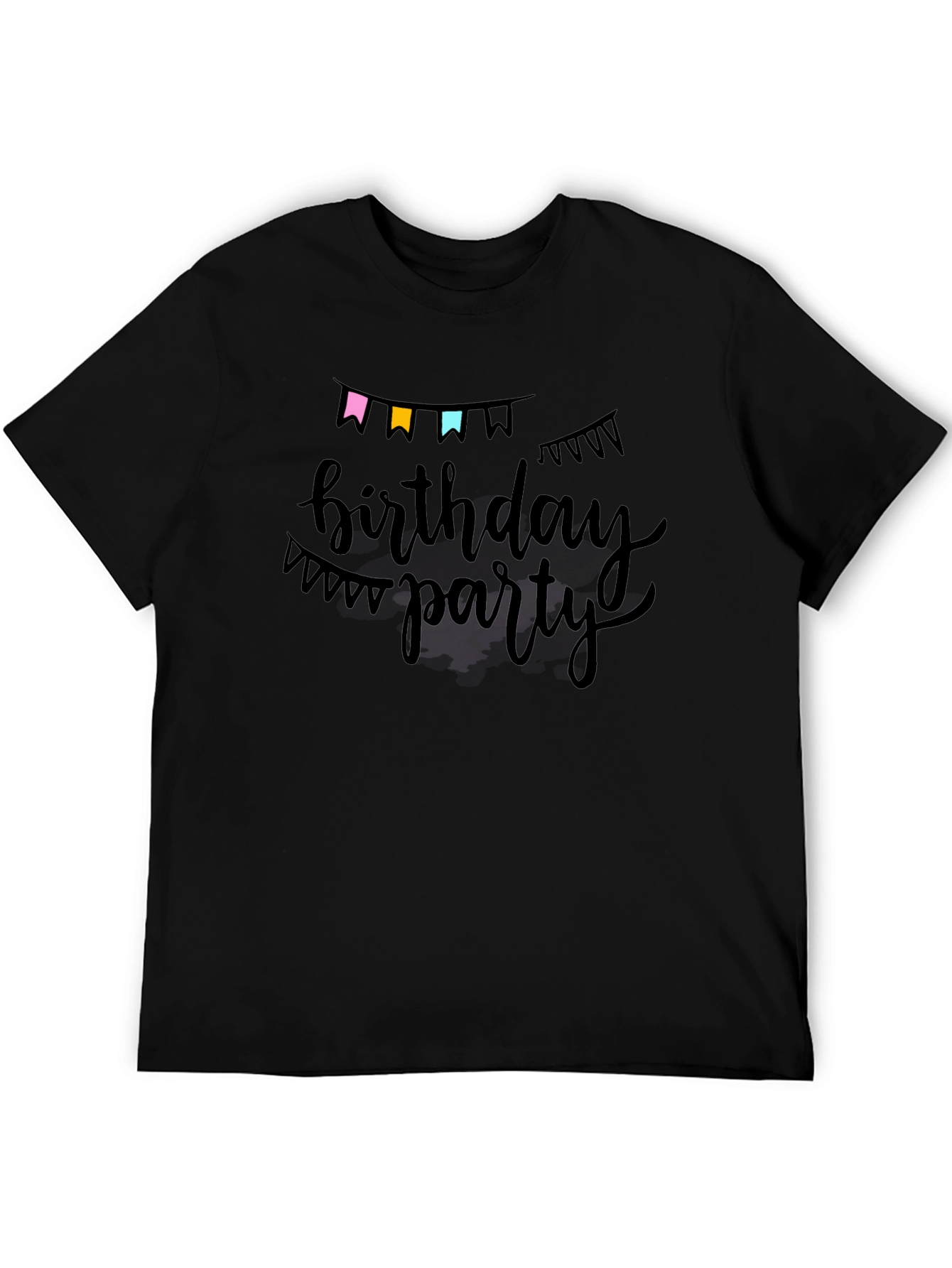Birthday Party Black T-Shirt